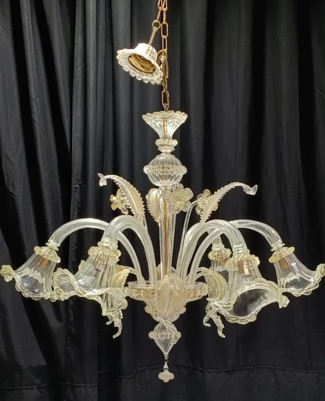 Chandelier - Orosei - Murano glass - 6 lights
