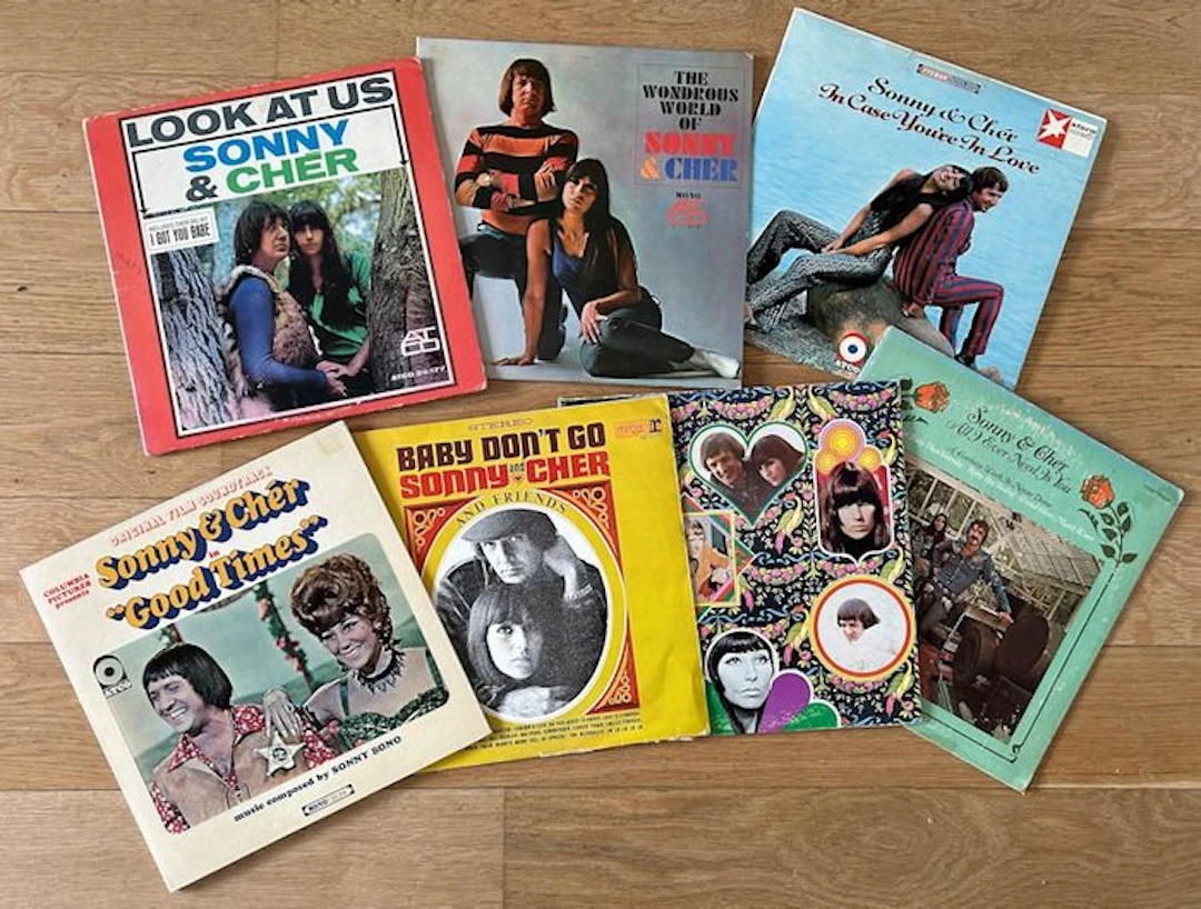 Sonny & Cher - 6 x original LPs incl