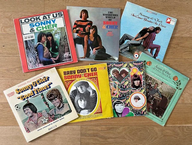 Sonny & Cher - 6 x original LPs incl