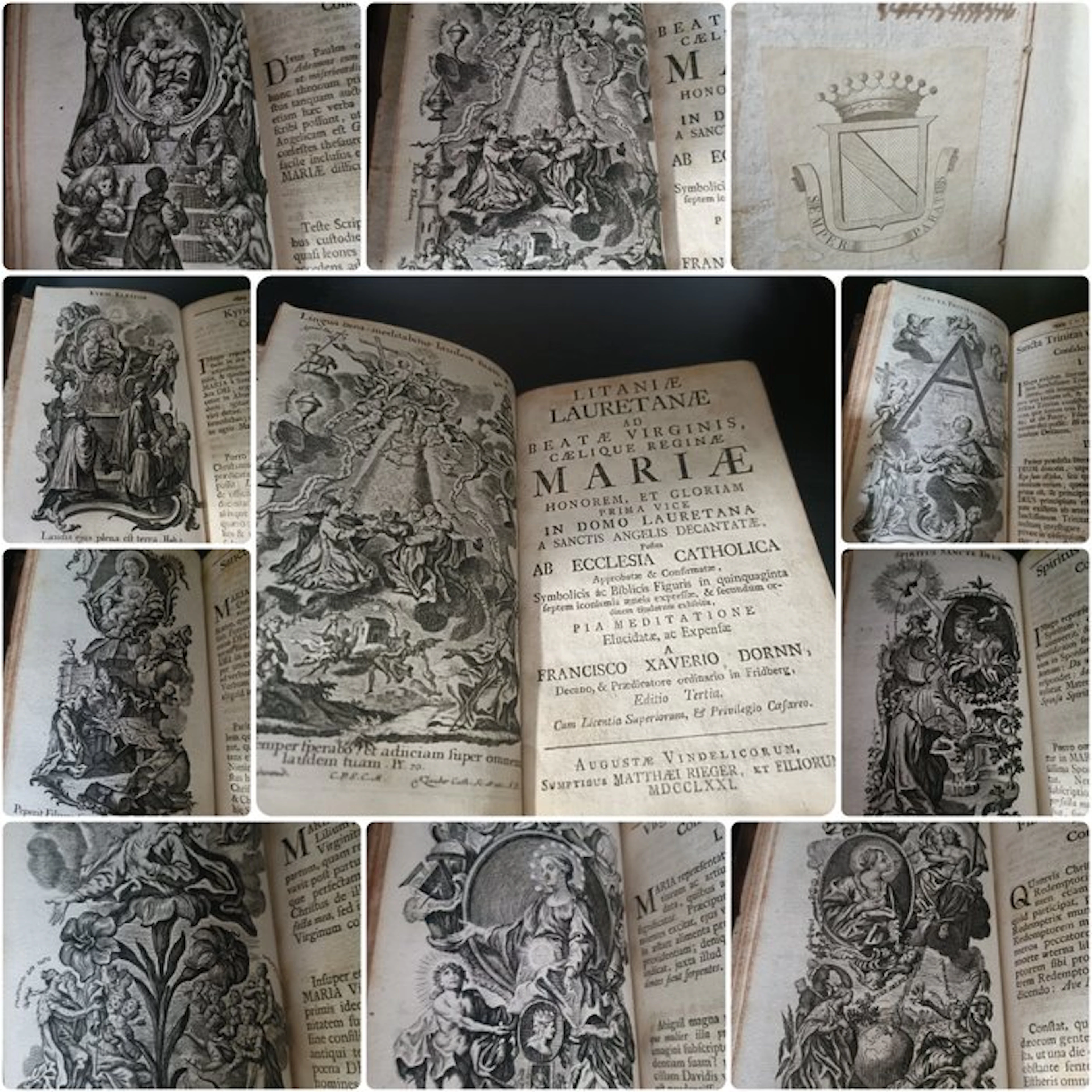 Francisco Xaverio Dornn - Litanie Lauretane - ex libris...