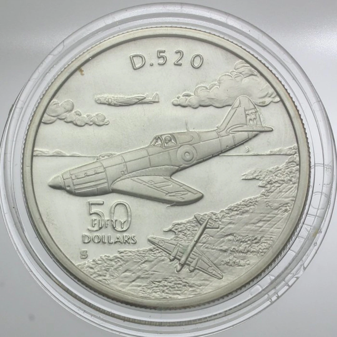 Marshall Islands. 50 Dollars Argent PROOF D.520 1991 (No reserve price)