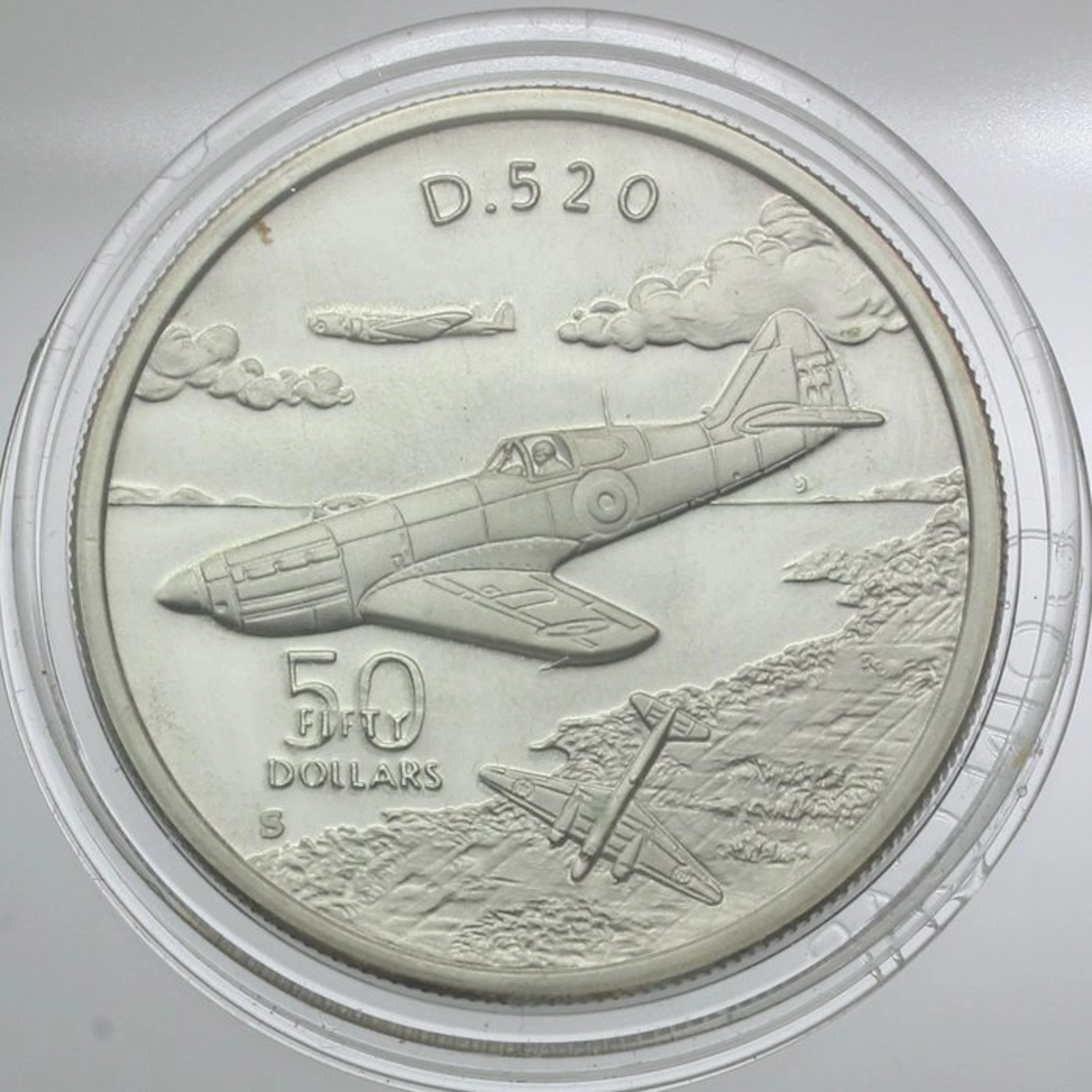 Marshall Islands. 50 Dollars Argent PROOF D.520 1991 (No reserve price)