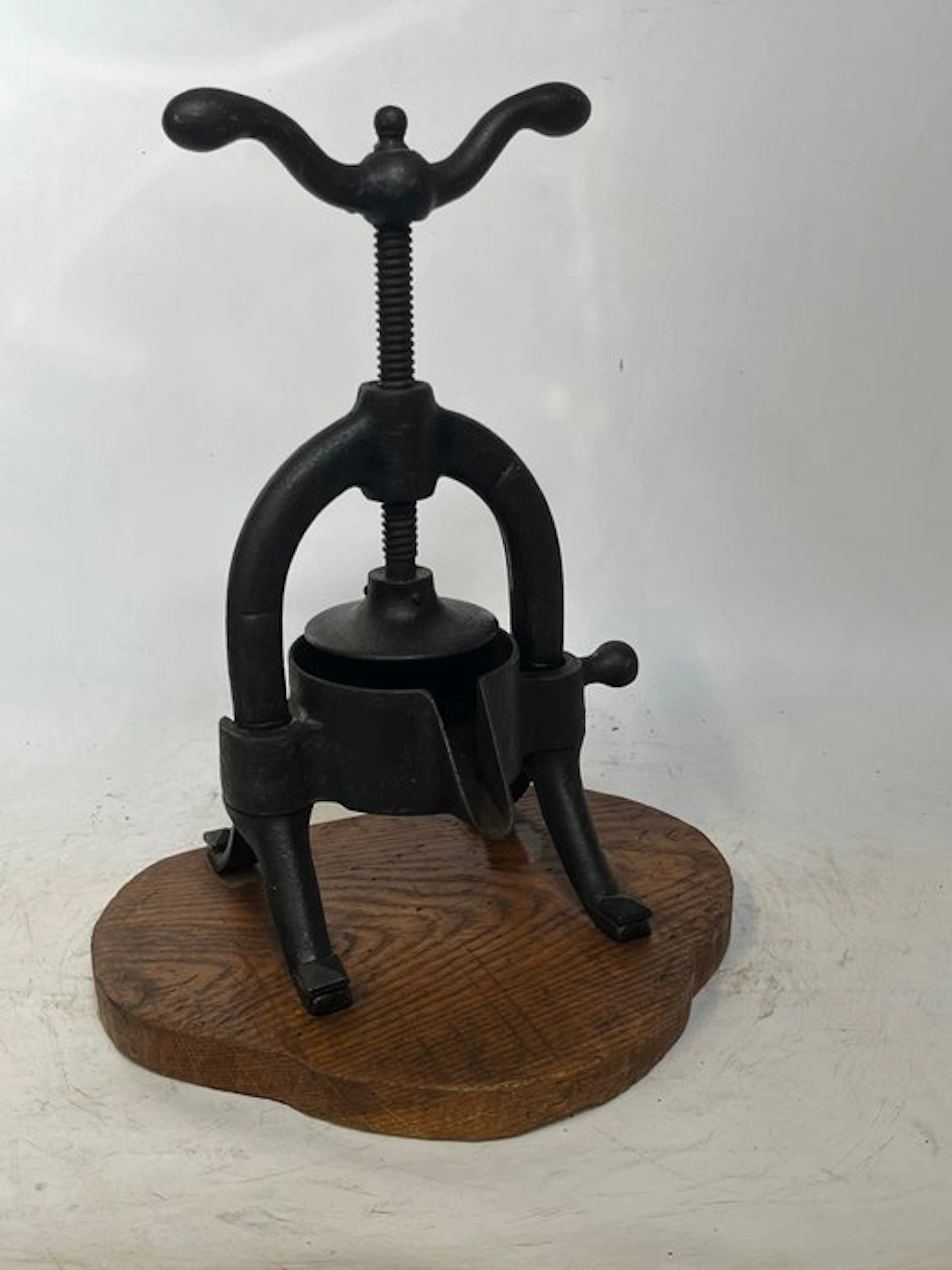 Working tool Salvaged - old fruit or grape press