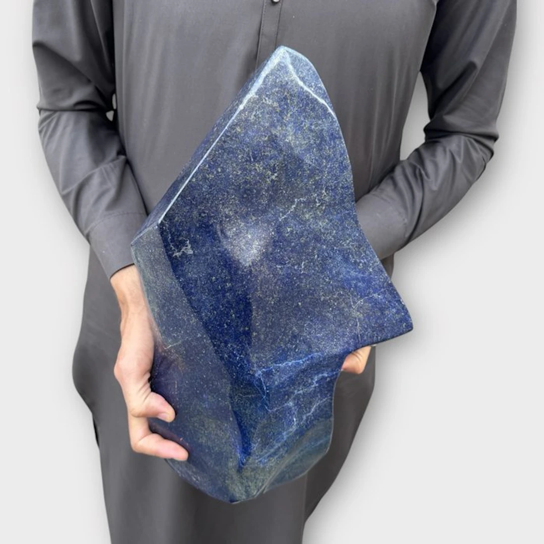Huge Lazurite (Lapis Lazuli) beautiful Freeform - Height...