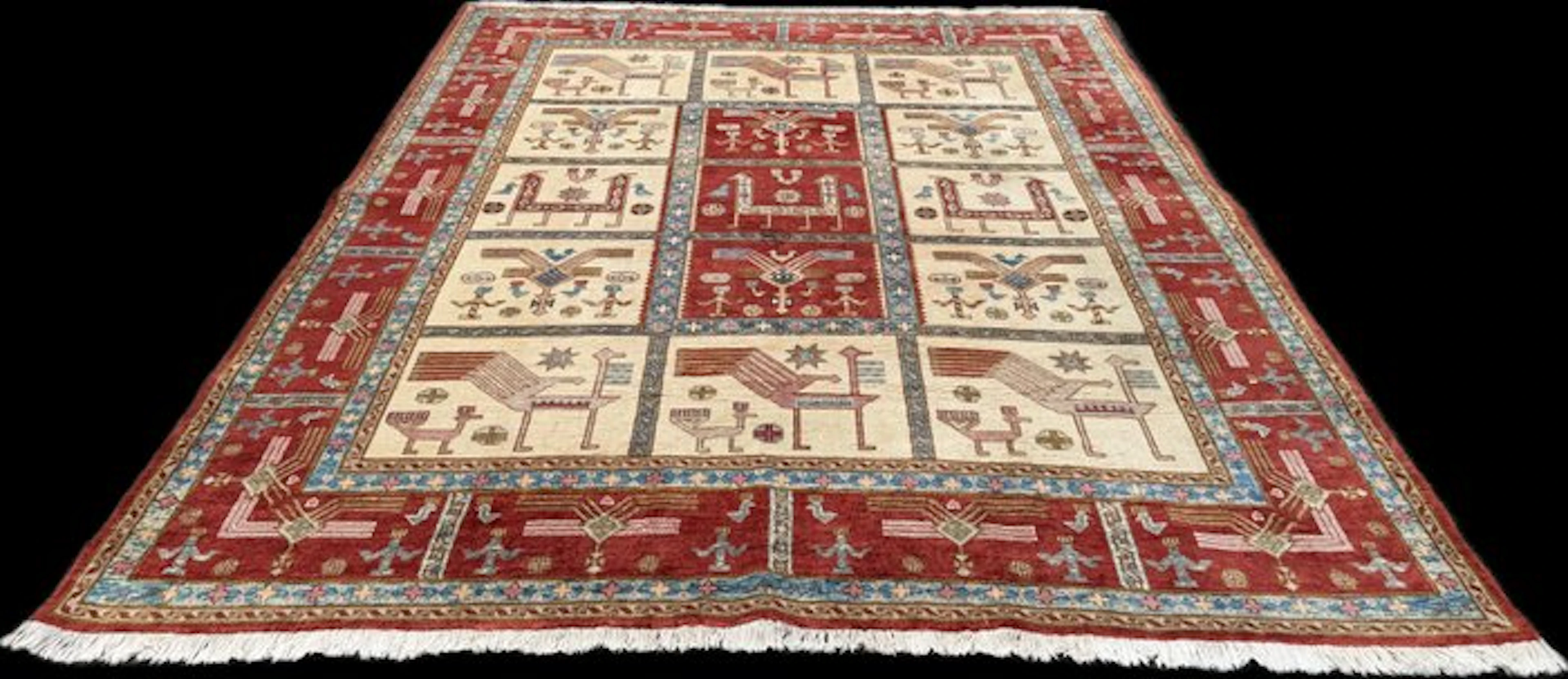 Afghan Soumack - Cleaned - hand-knotted - wool - Carpet - 292 cm - 248 cm