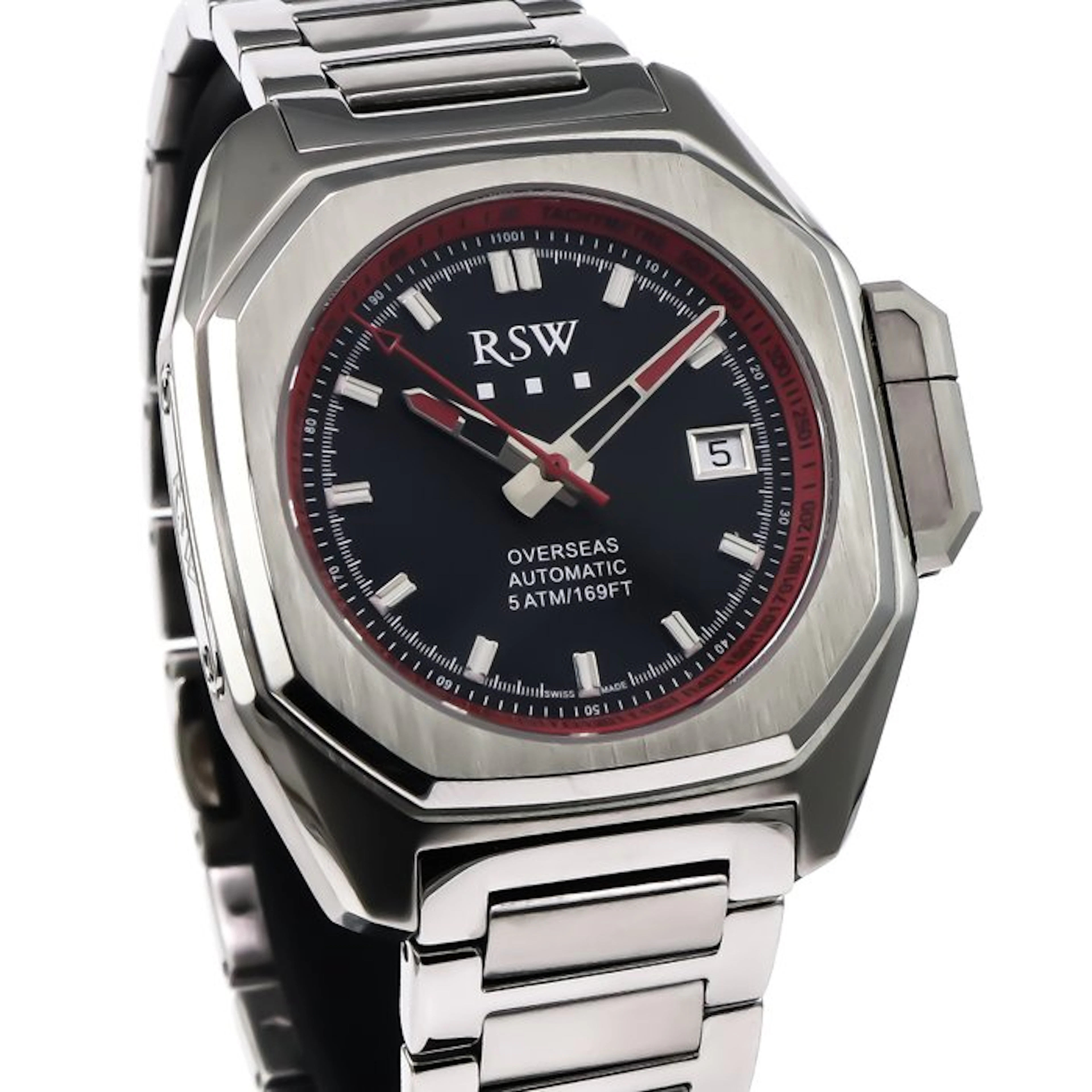 RSW - Overseas Swiss Automatic Watch - RSWA158-SS-5 - No...