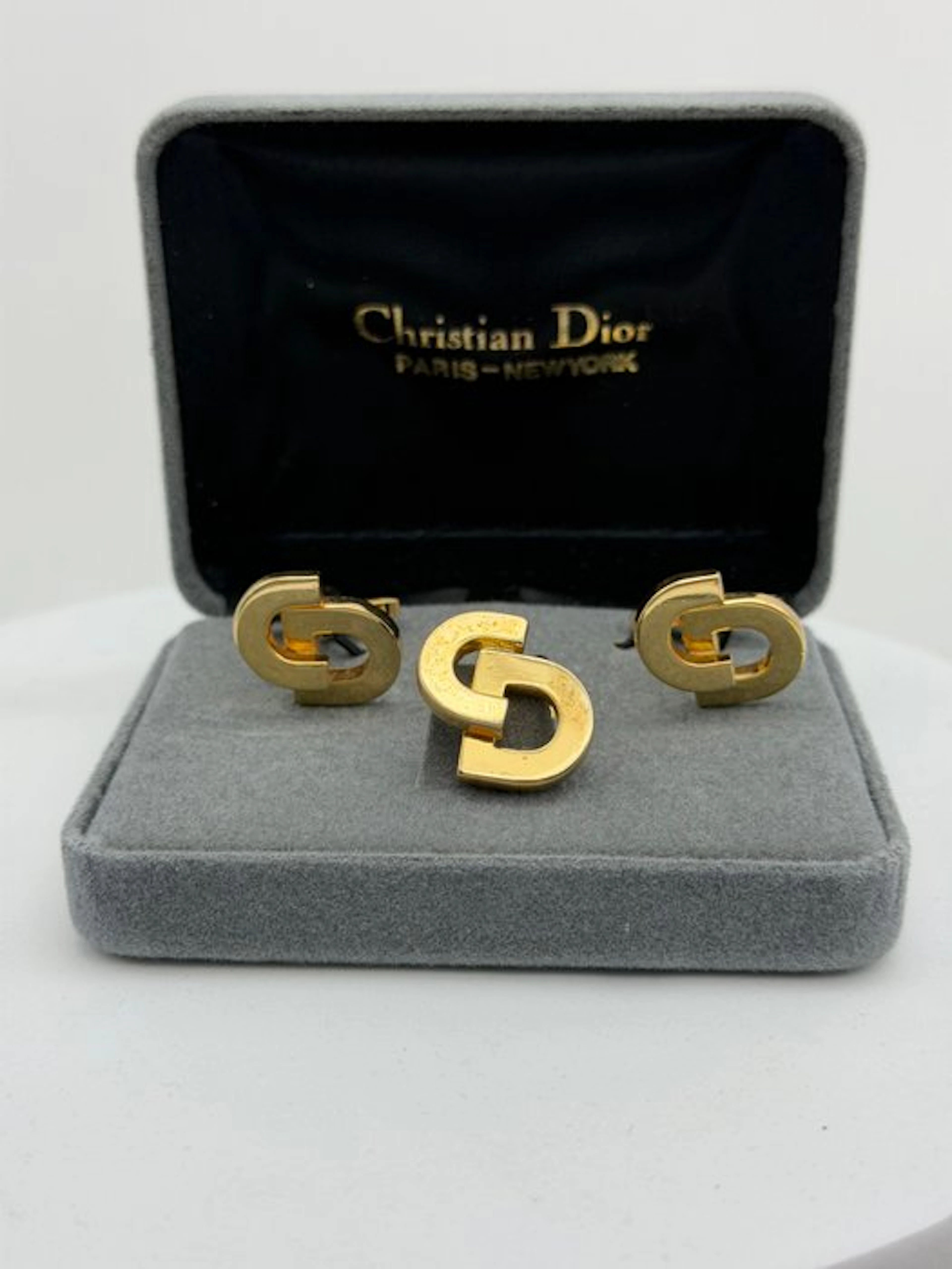 Christian Dior - Gold-plated, Metal - Cufflinks