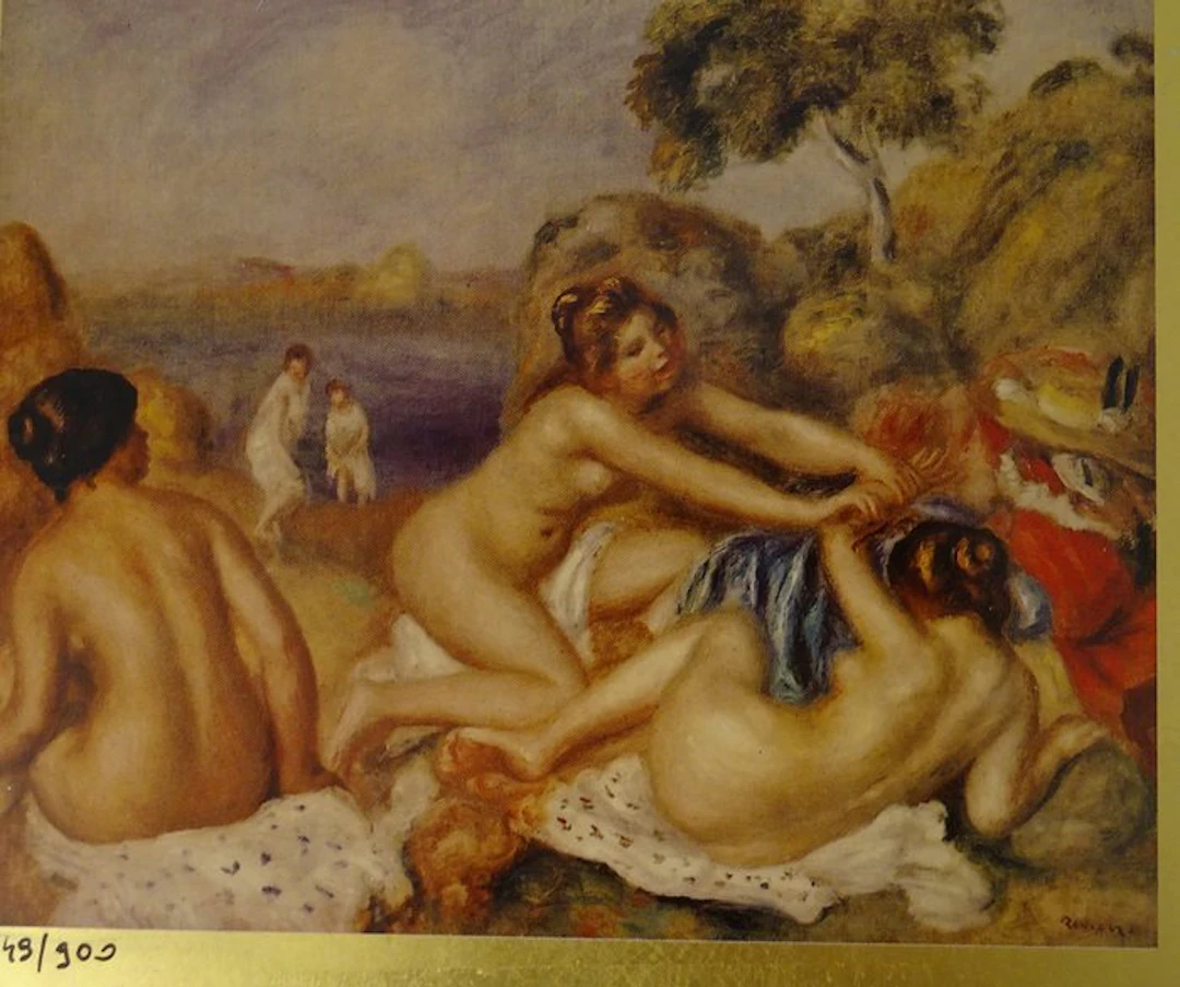 Paul Gauguin (1848-103) - Relief, 22 carat gold - 15 cm - Gold