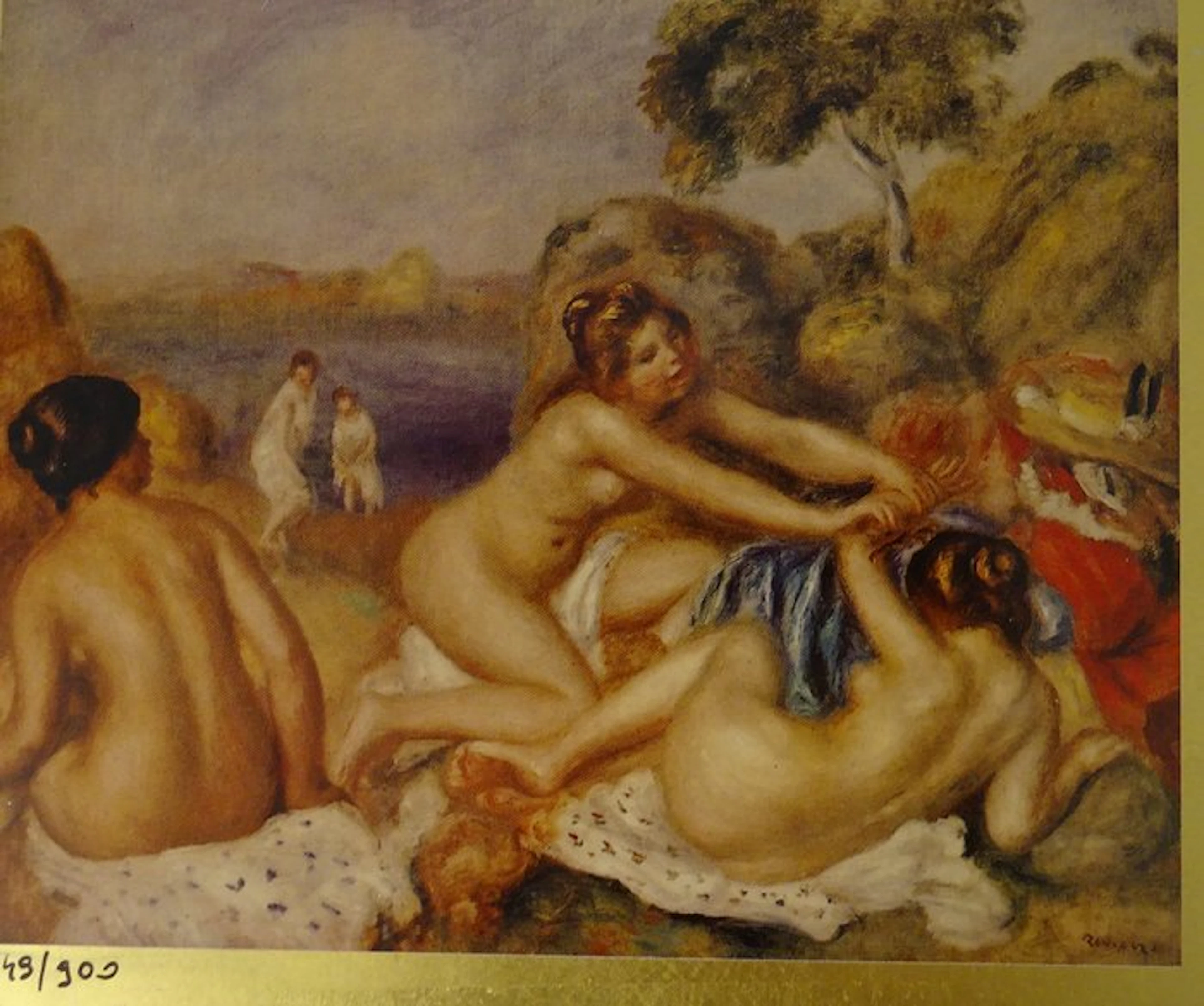Paul Gauguin (1848-103) - Relief, 22 carat gold - 15 cm - Gold