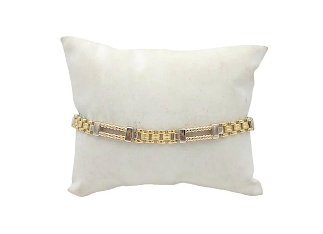 Bracelet - 18 kt. Yellow gold, White gold