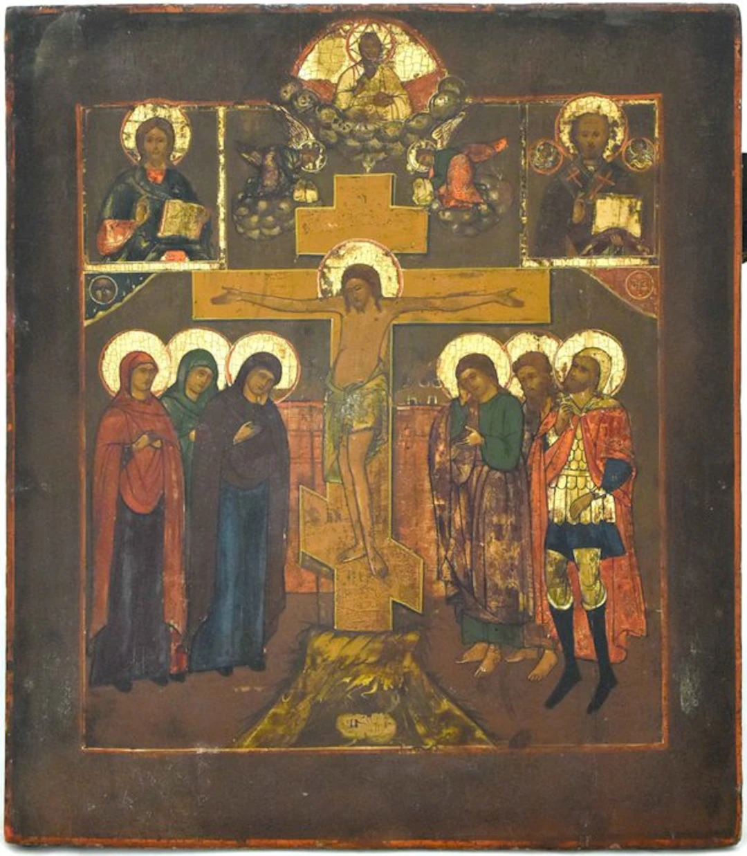 Icon - Crucifixion of Christ - Wood