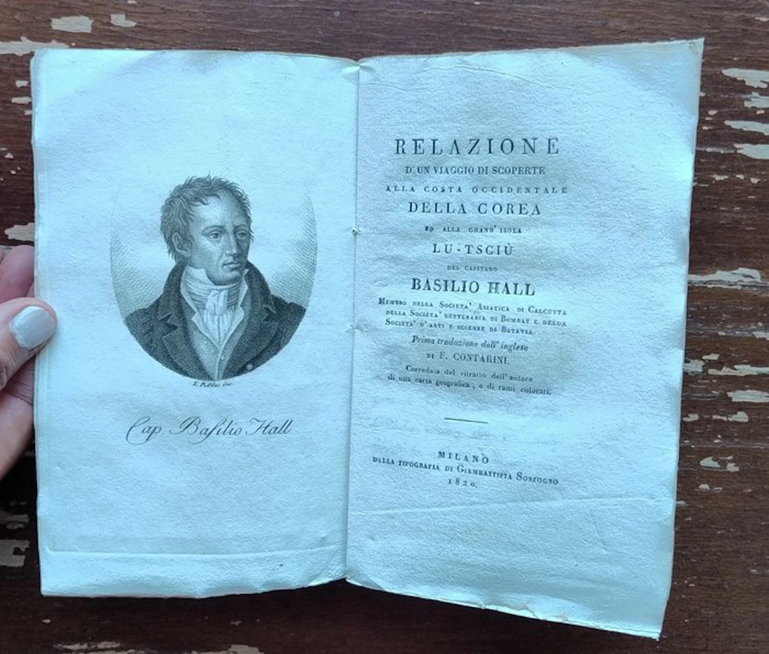 Basil Hall - Relazione d'un viaggio di scoperte alla...