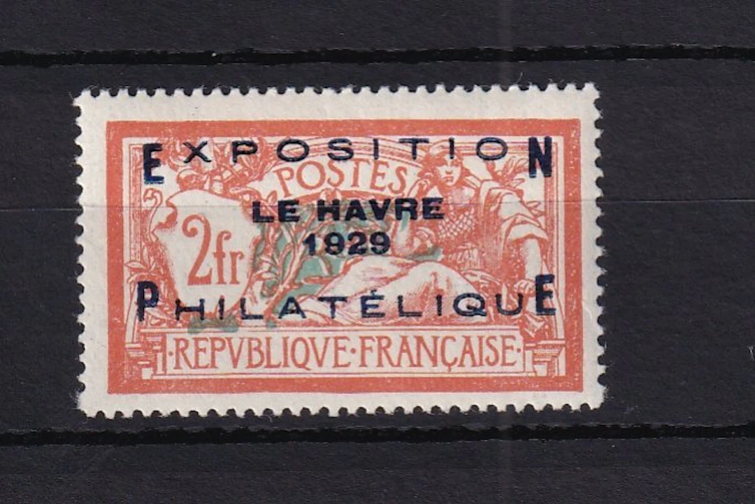 France 1929 - Brand new, hinge-free, signed with a certificate. - Yvert n°257A