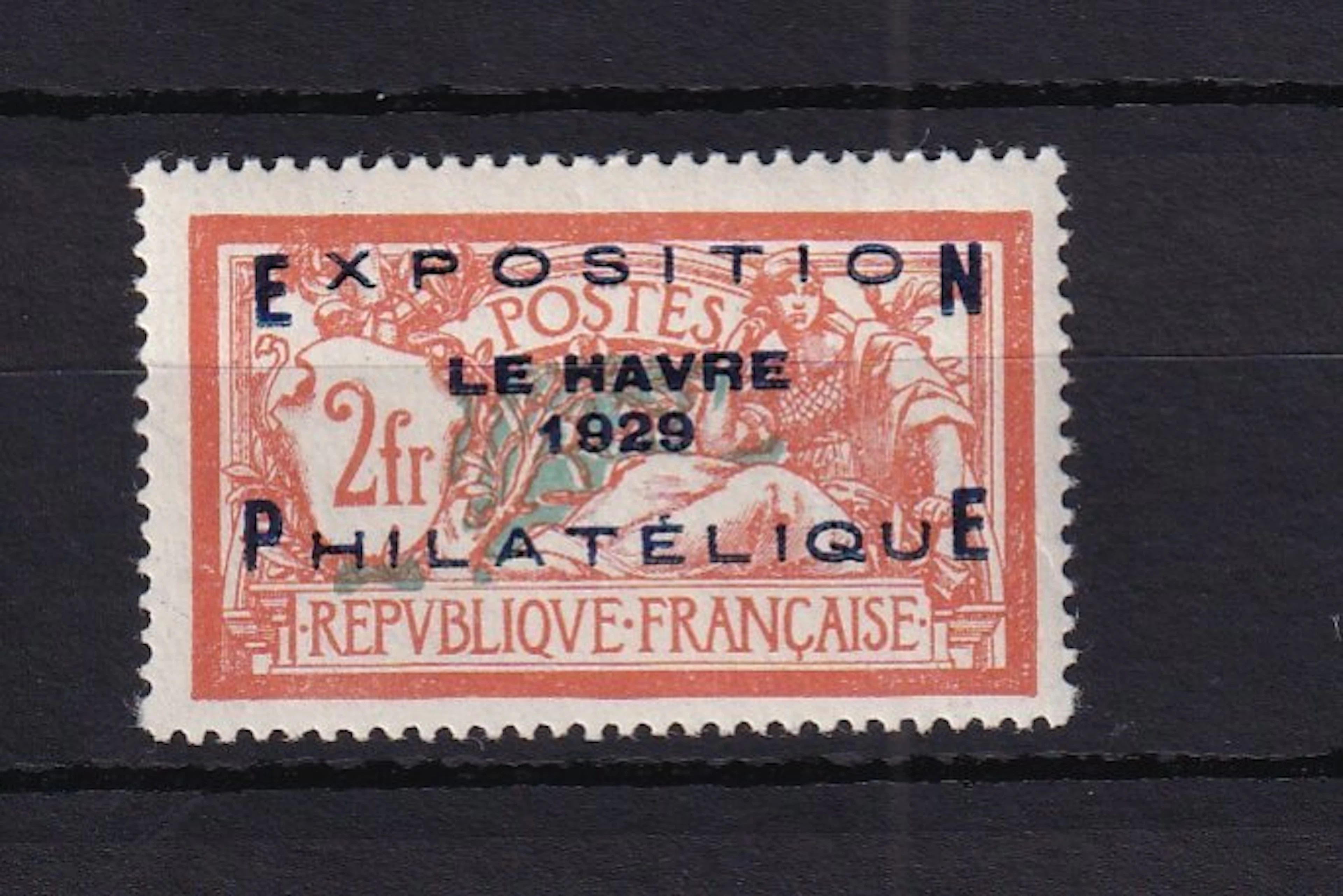 France 1929 - Brand new, hinge-free, signed with a certificate. - Yvert n°257A