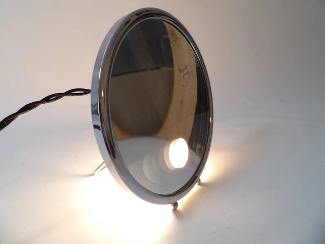 Brot - Table mirror - Nickel