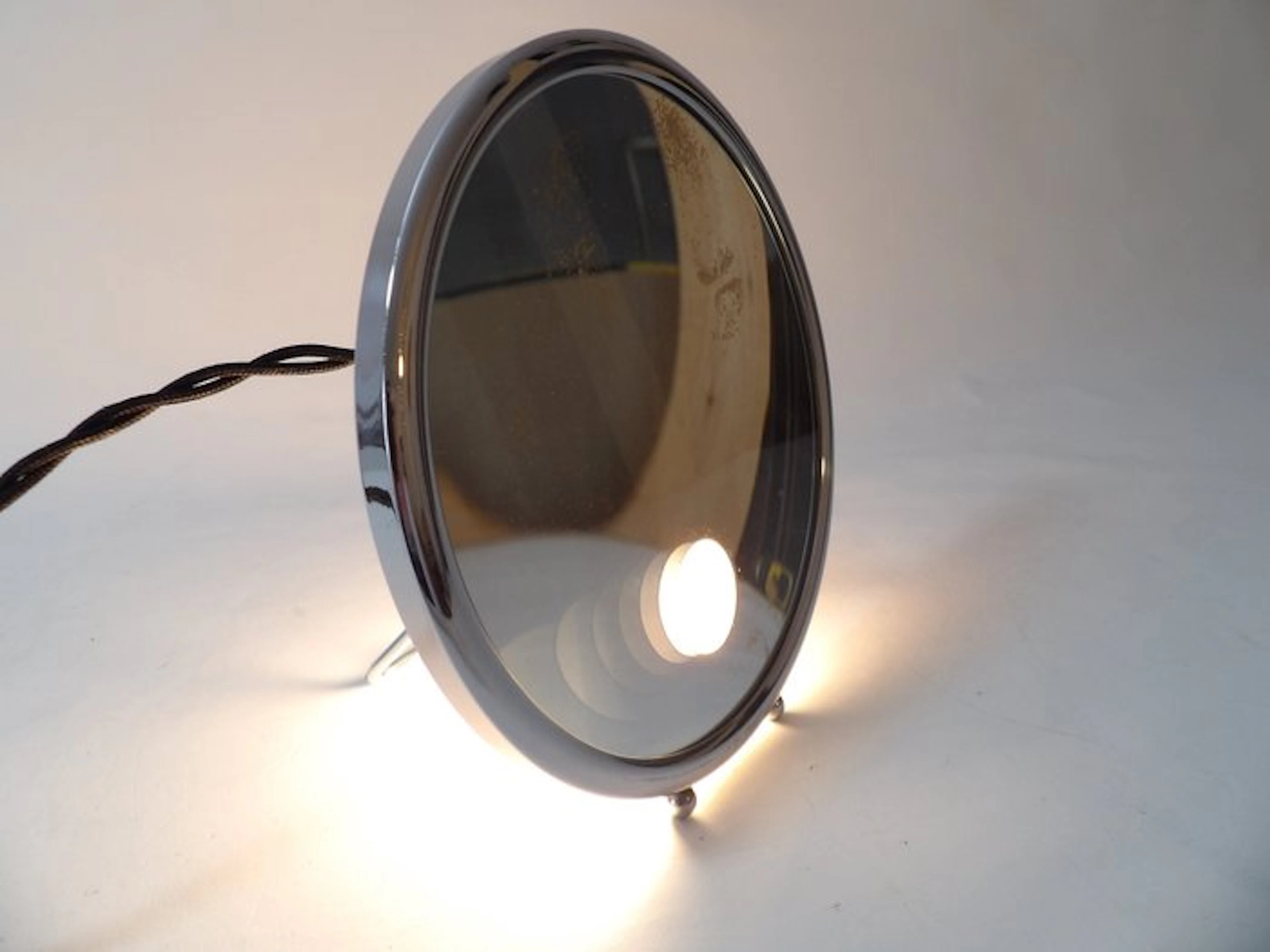 Brot - Table mirror - Nickel