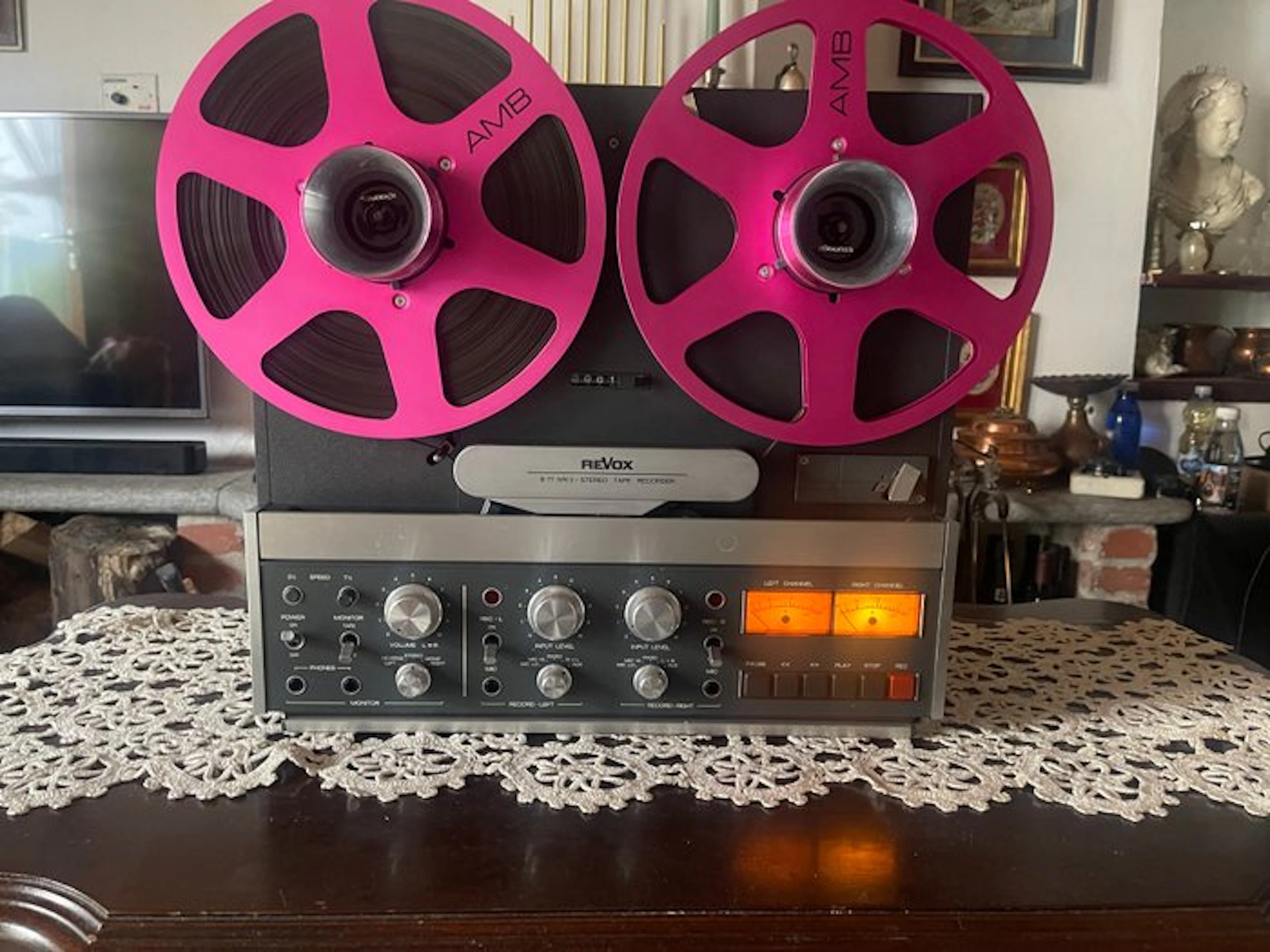 Revox - B77 MK II / 4-Track 2-Speed Reel to reel deck 26 cm
