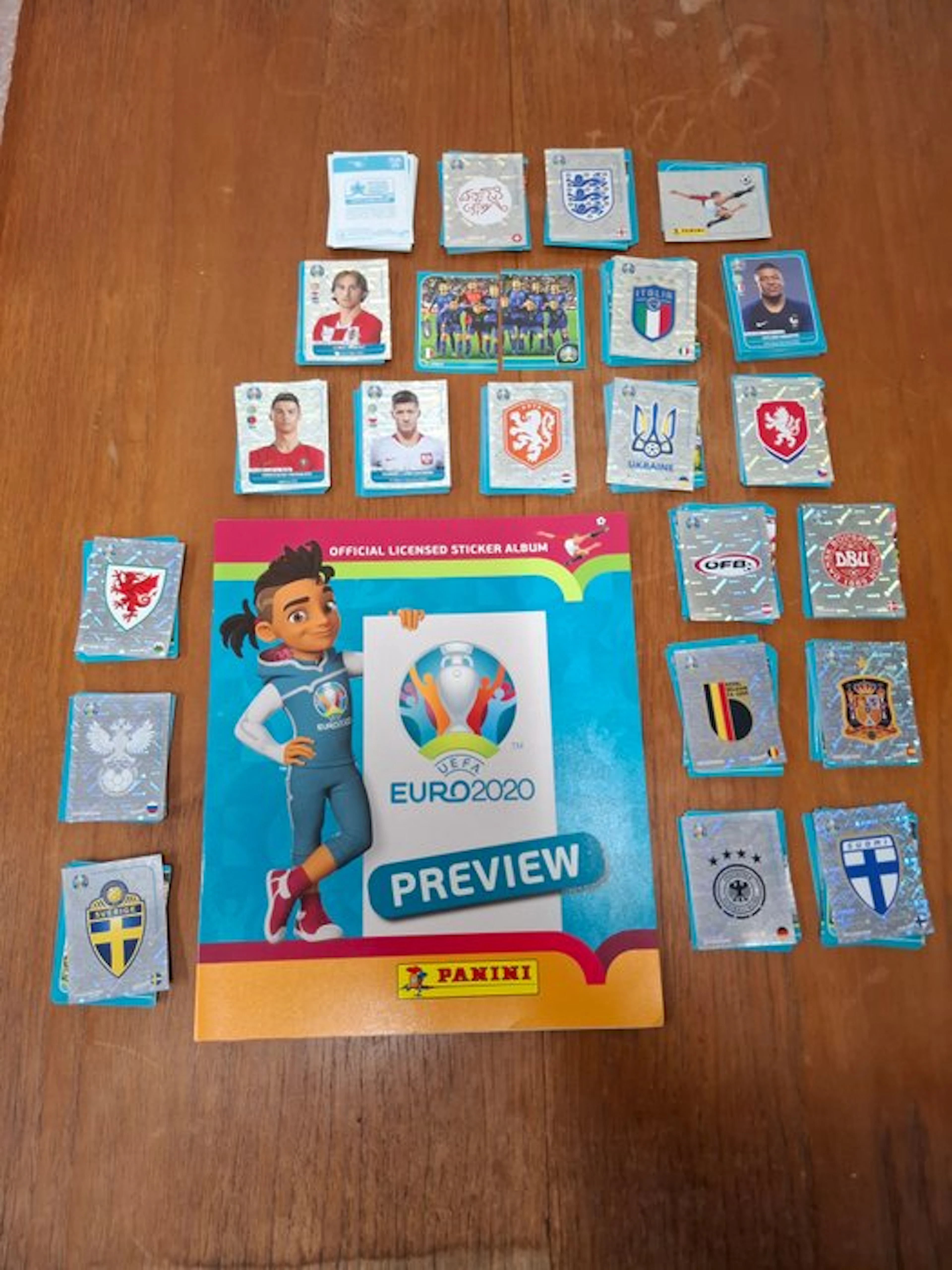 Panini Euro 2020 Preview Cristiano Ronaldo