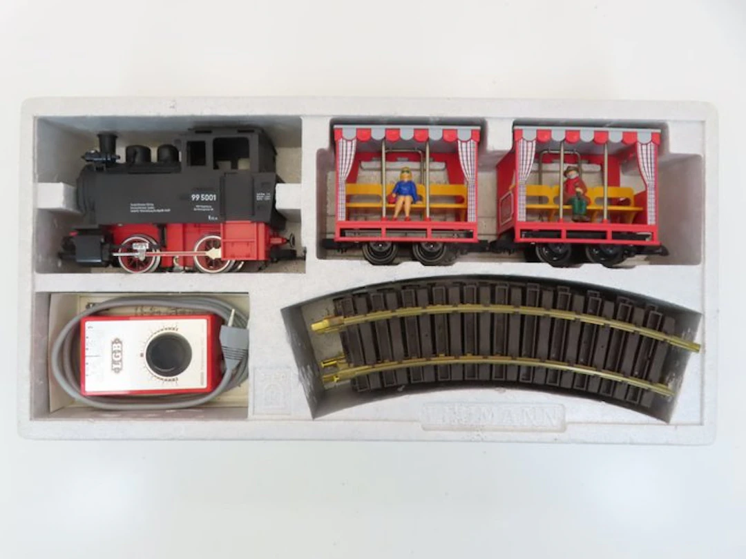LGB G - 20701T - Train set (1) - Starter set: BR 99 with wagons