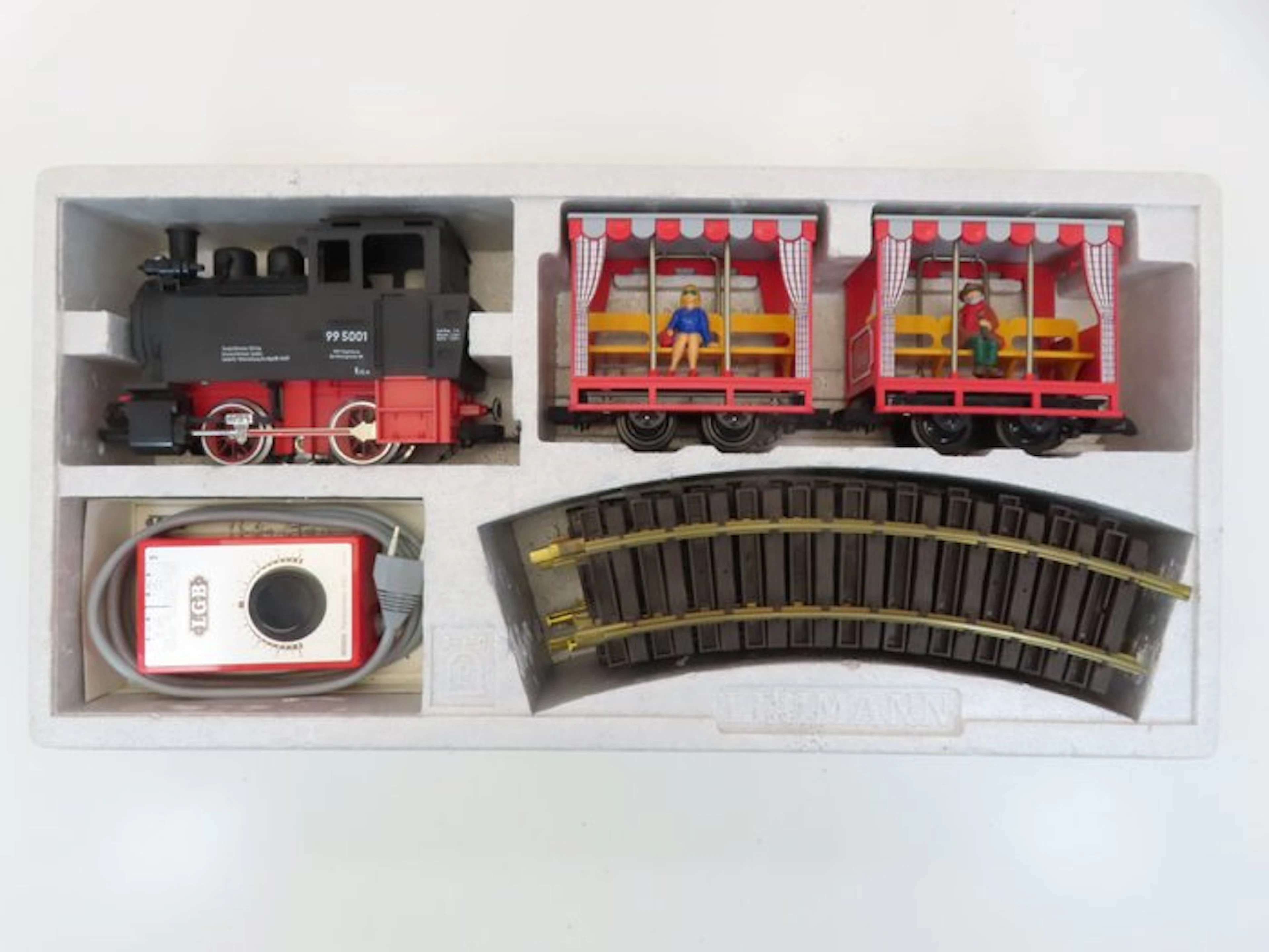 LGB G - 20701T - Train set (1) - Starter set: BR 99 with wagons
