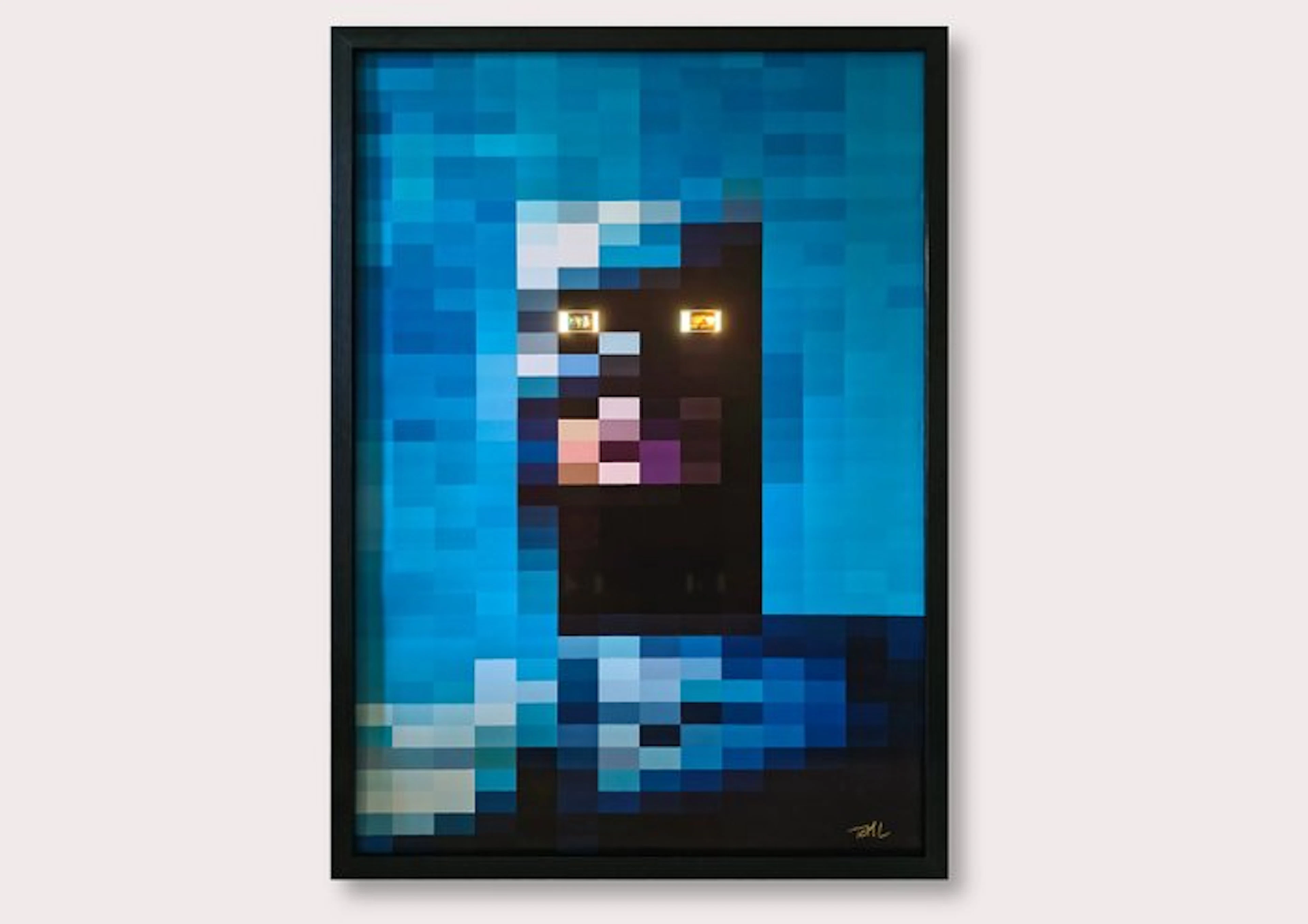 AnalogArtwork The Dark Knight Analog Pixel Art Filmcell Number of items: 1