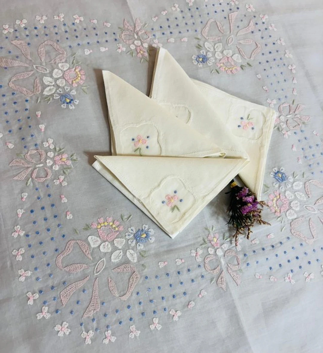 Centrepiece (5) - Silk - ORGANZA VINTAGE