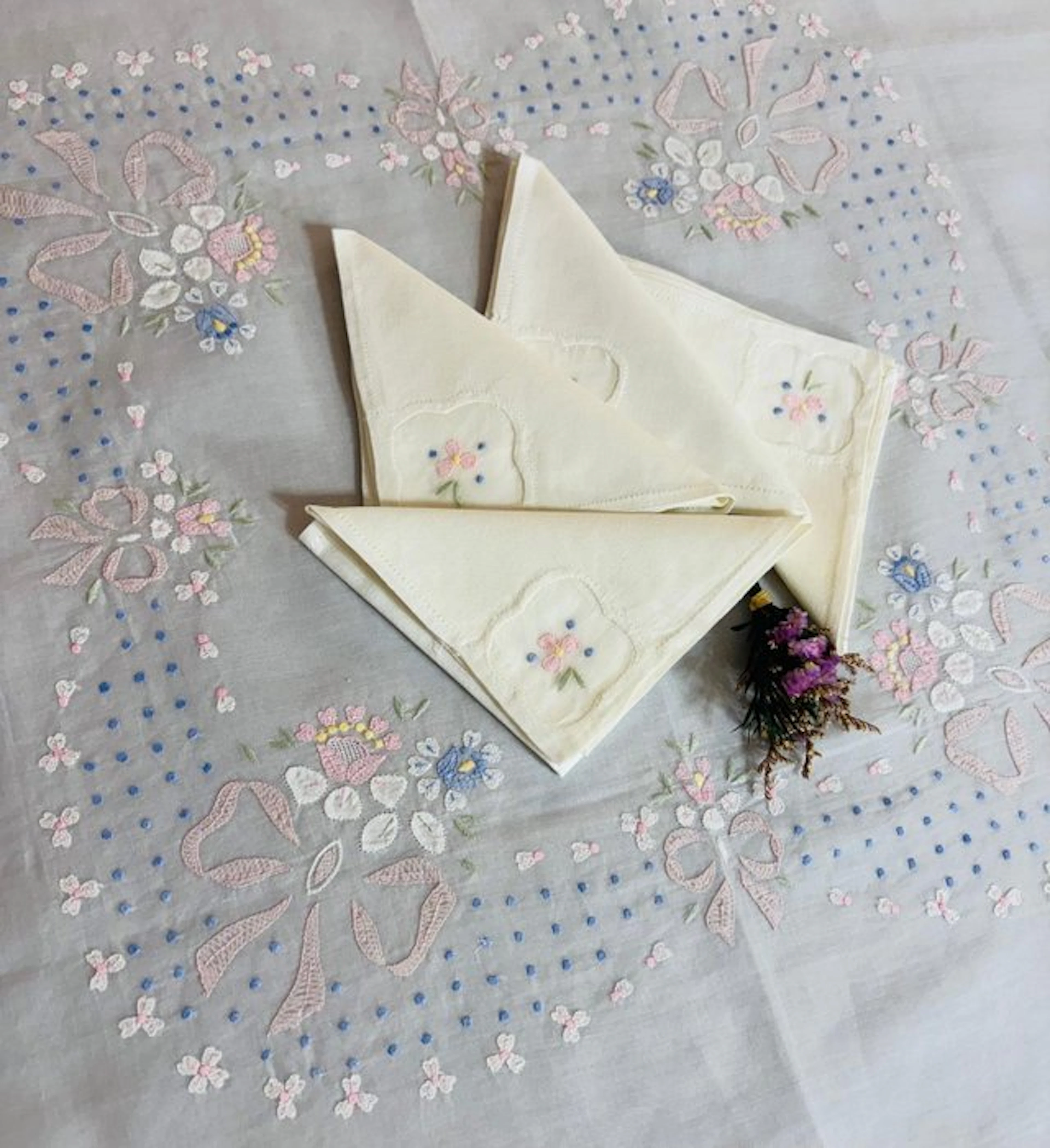 Centrepiece (5) - Silk - ORGANZA VINTAGE