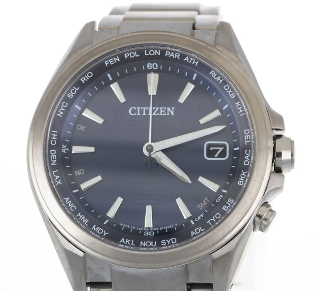Citizen - Attesa Eco-Drive Radio-Controlled World Time...