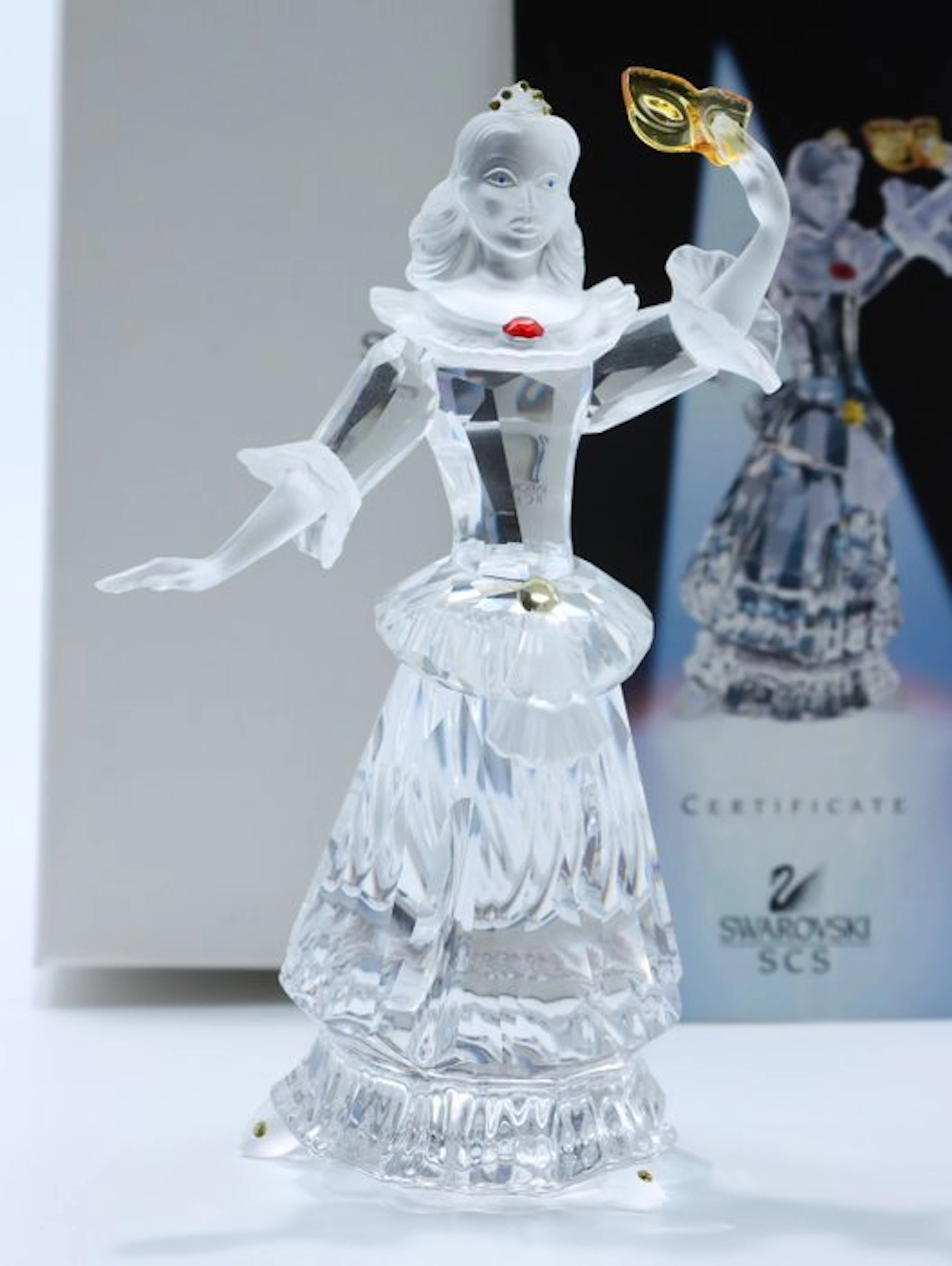 Figure - Swarovski - SCS Jaarstuk 2000 Colombine (Boxed + certificate)