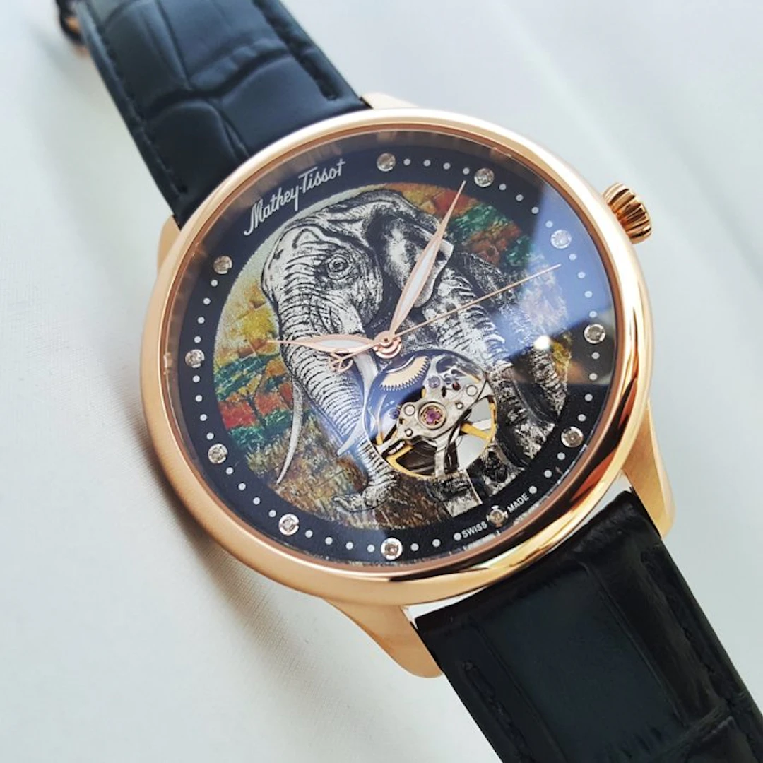 Mathey-Tissot - ELEPHANT - 11 Diamonds - Catena SA200...
