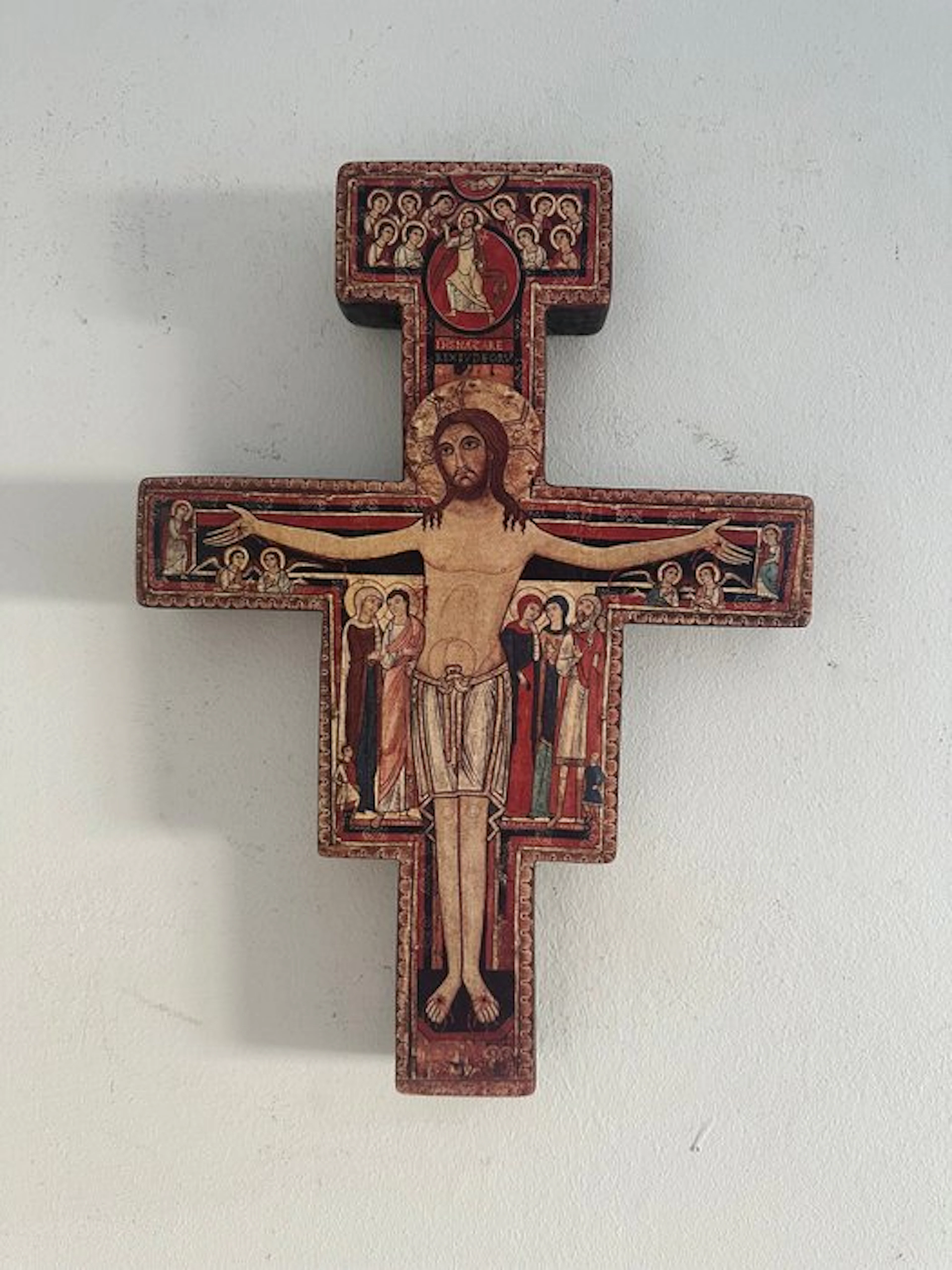 Icon - The San Damiano Crucifix - 39 cm - Wood