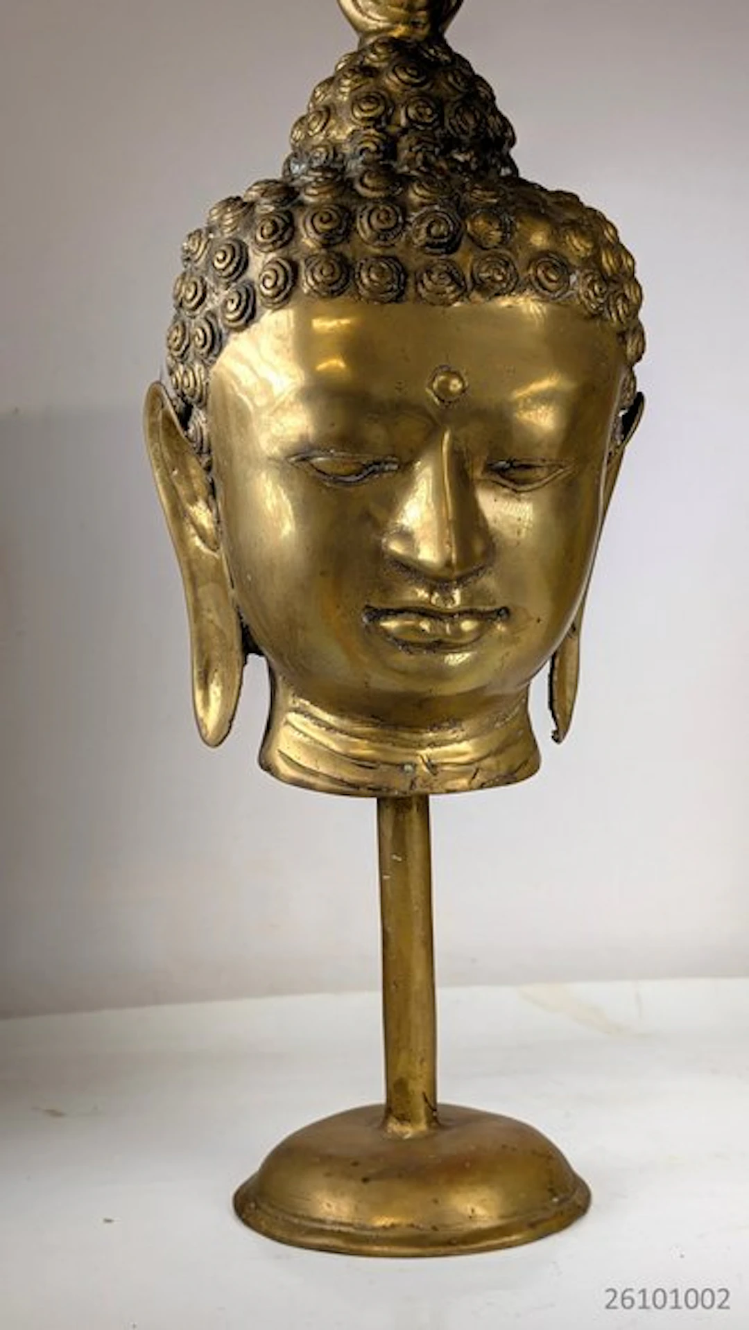 Head - Groot Boeddhahoofd Sukhothai - Bronze - Thailand (No reserve price)