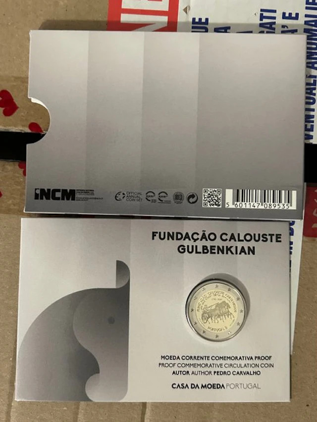 Portugal. 2 Euro 2026 "Calouste Gulbenkian" Proof (No reserve price)