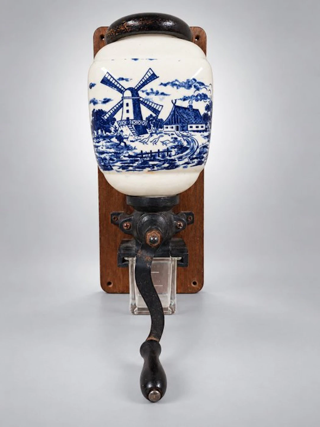 Coffee grinder - wood and ceramics