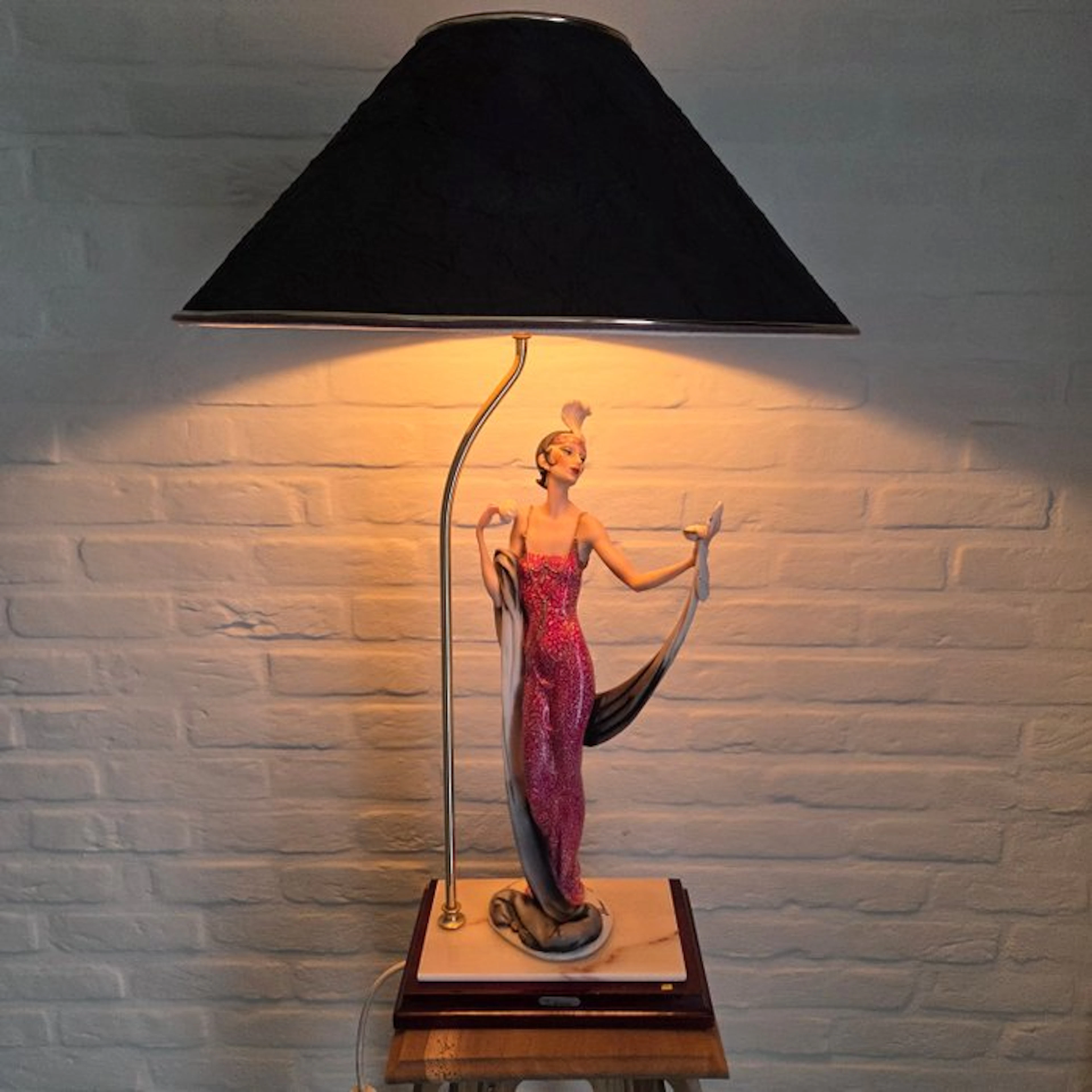 Florence Sculture d'Arte - 78 cm - Giuseppe Armani - Table lamp - Composite - G