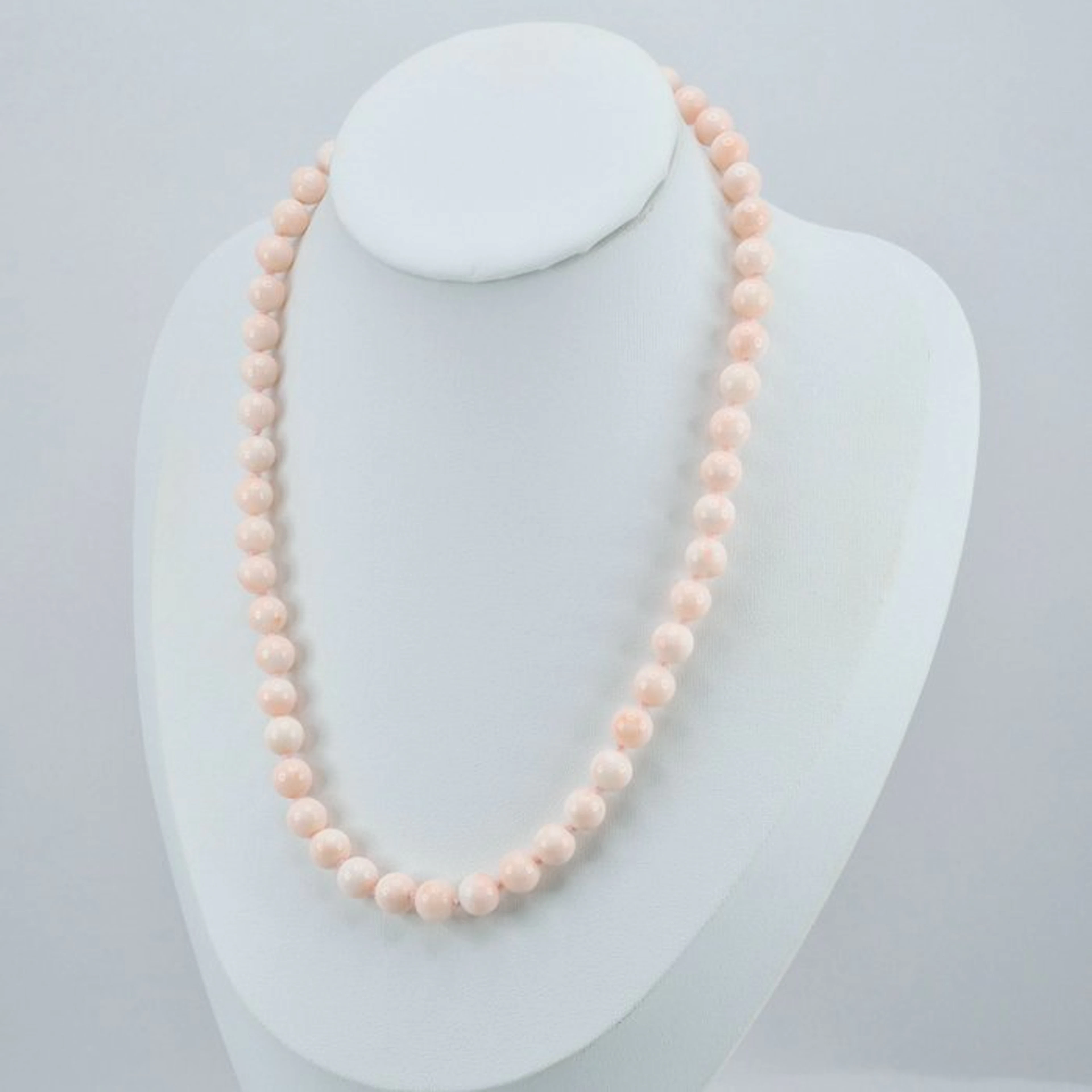 Coral - Silver, Gold-plated - Necklace - PINK CORAL