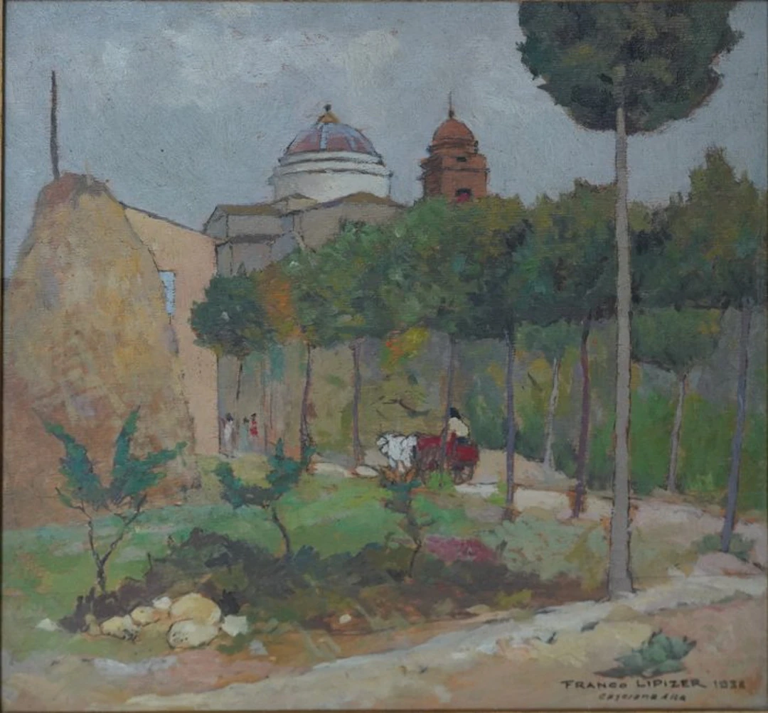 Franco Lipizer (1901-1973) - Casciana alta