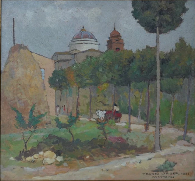 Franco Lipizer (1901-1973) - Casciana alta