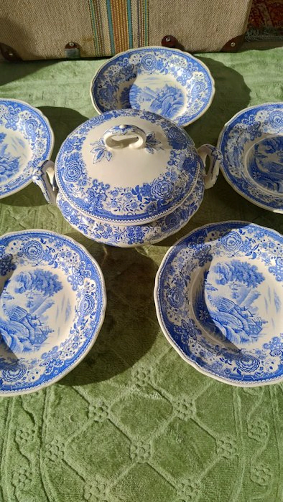 Table service for 6 (13) - Earthenware - Service Villeroy & Boch