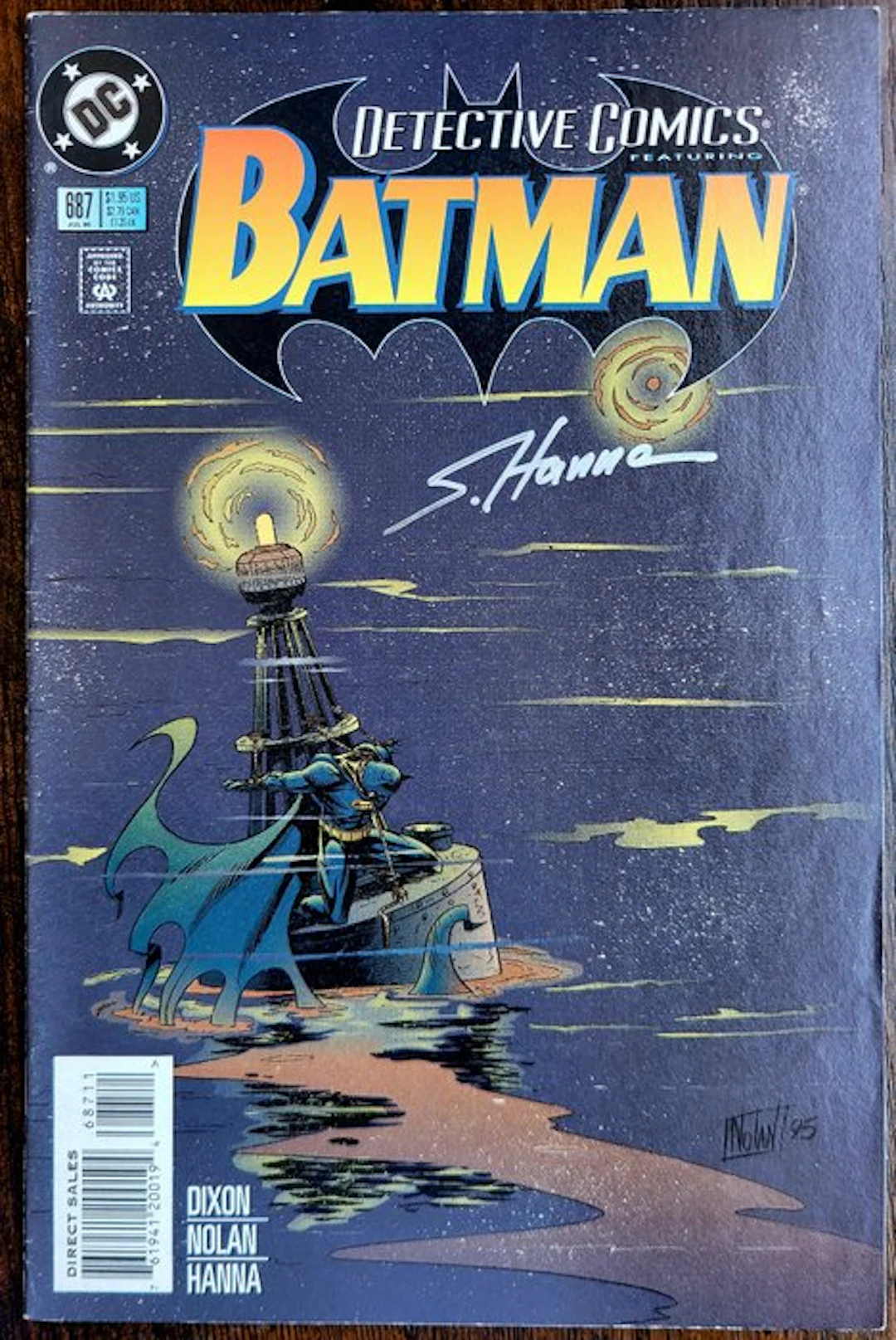 Lots 3 Batman Comics Vintage 1993-1995 - Signed + COA and...