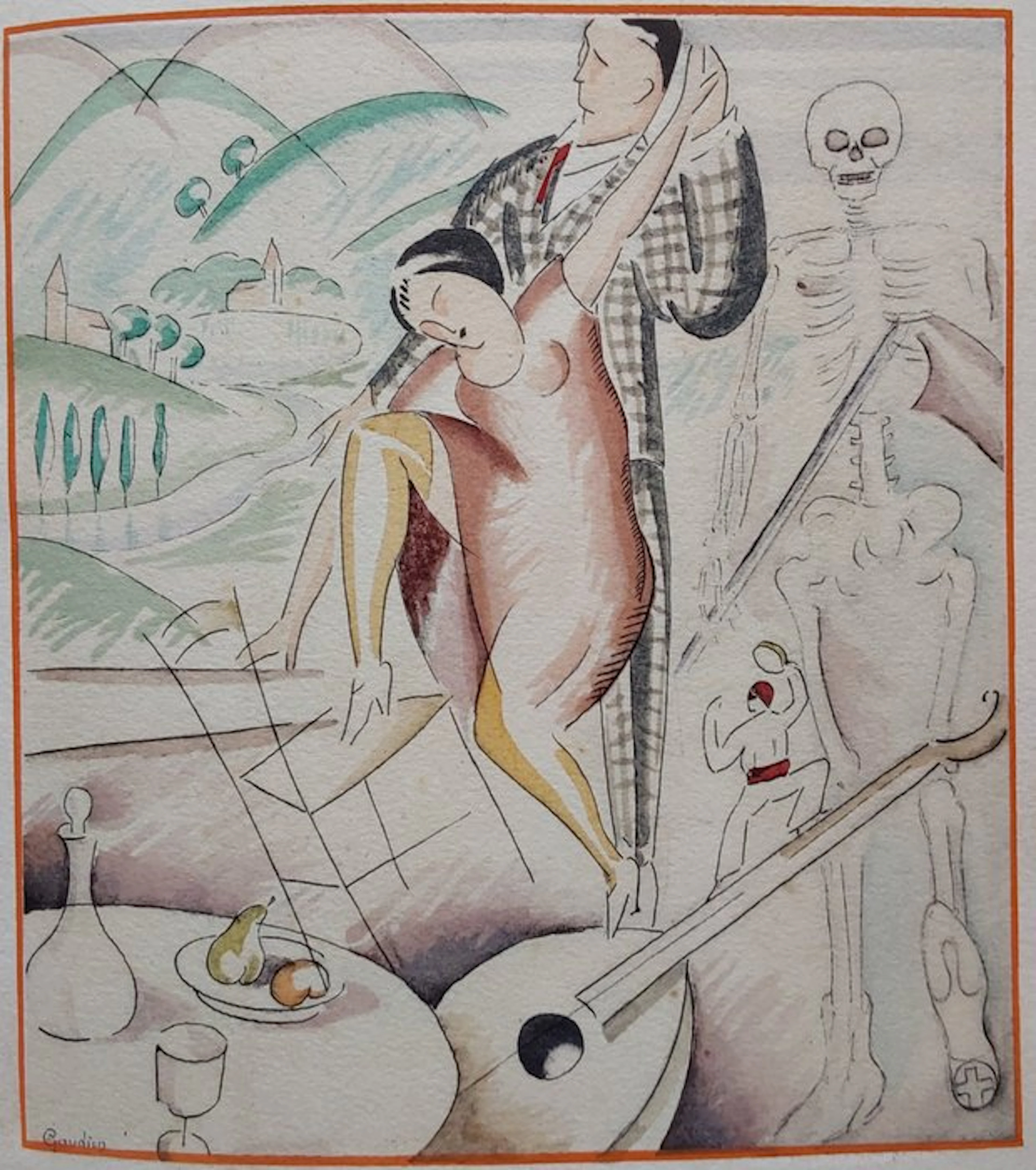 Paul Morand / Georges Gaudion - Poèmes (1914-1924) - 1924