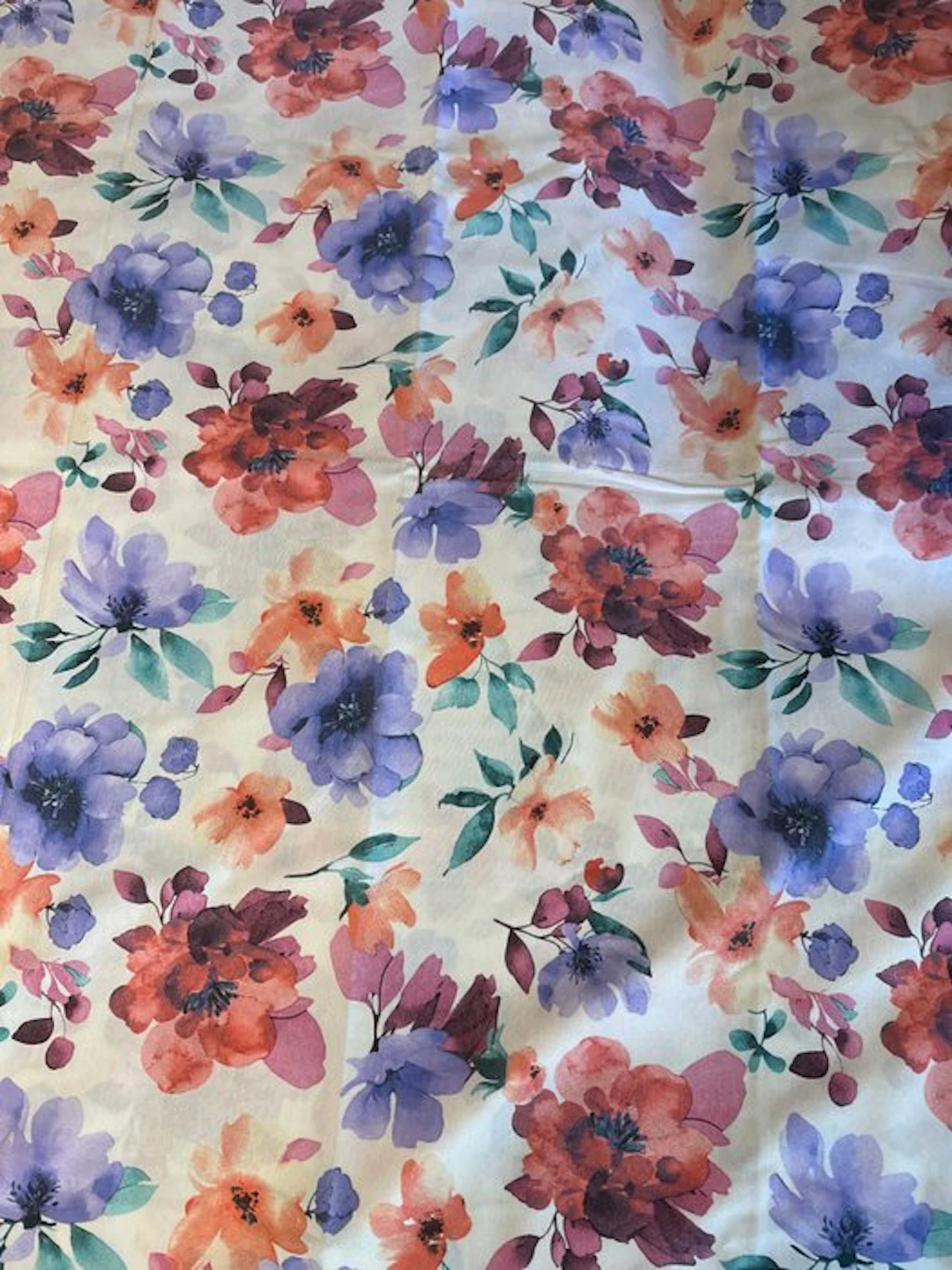 san leucio - refined fabric with large roses and...