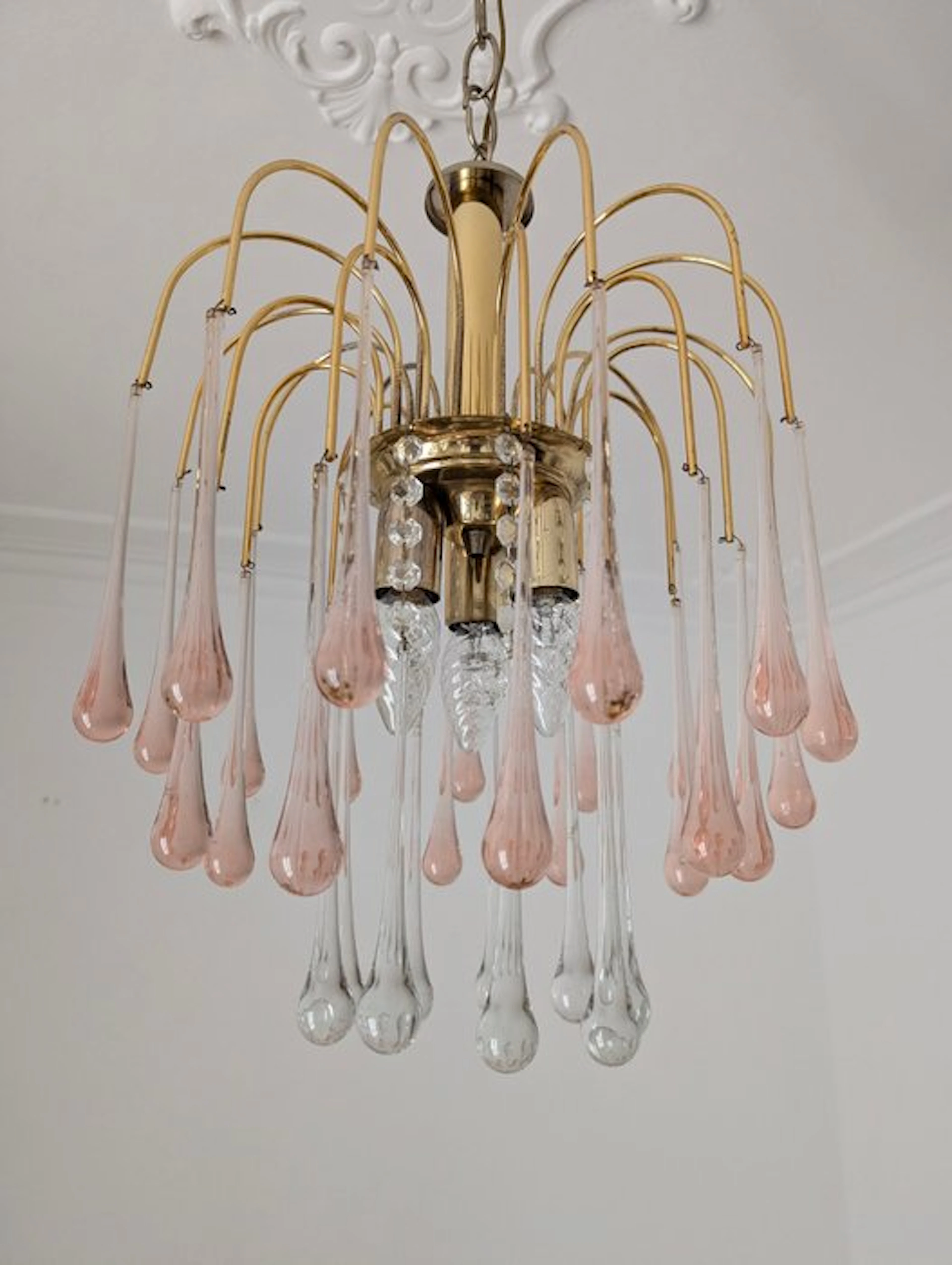 Hanging lamp - Murano glass - Murano