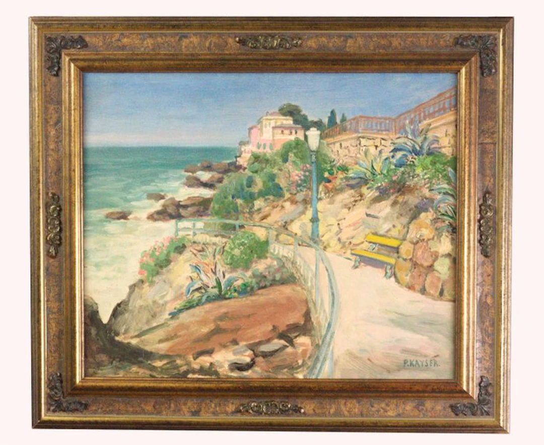 Jean Paul Kayser (1869-1942) - Südliche Landschaft