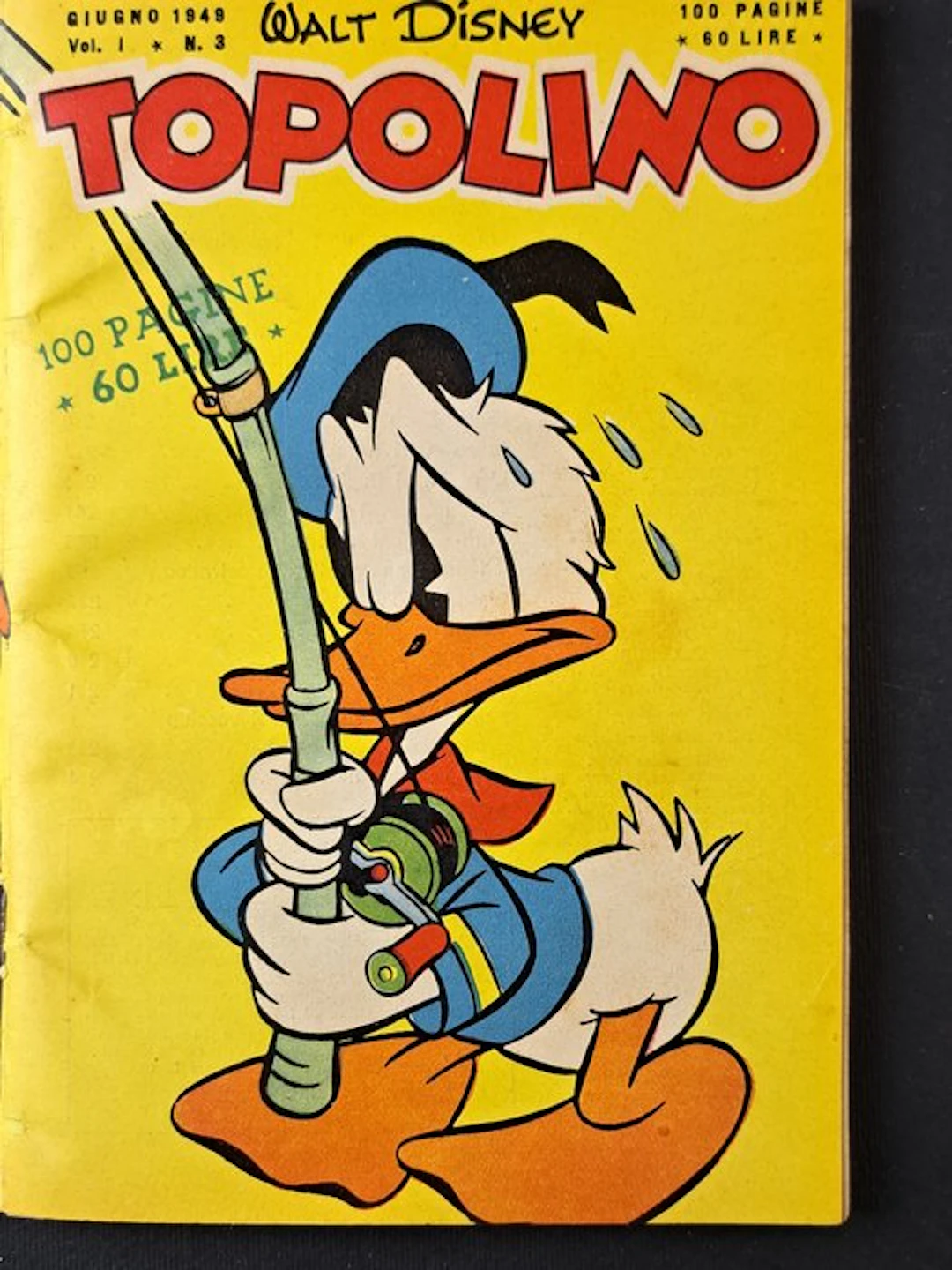 Topolino Libretto n. 3 - 1 Comic - First edition - 1949