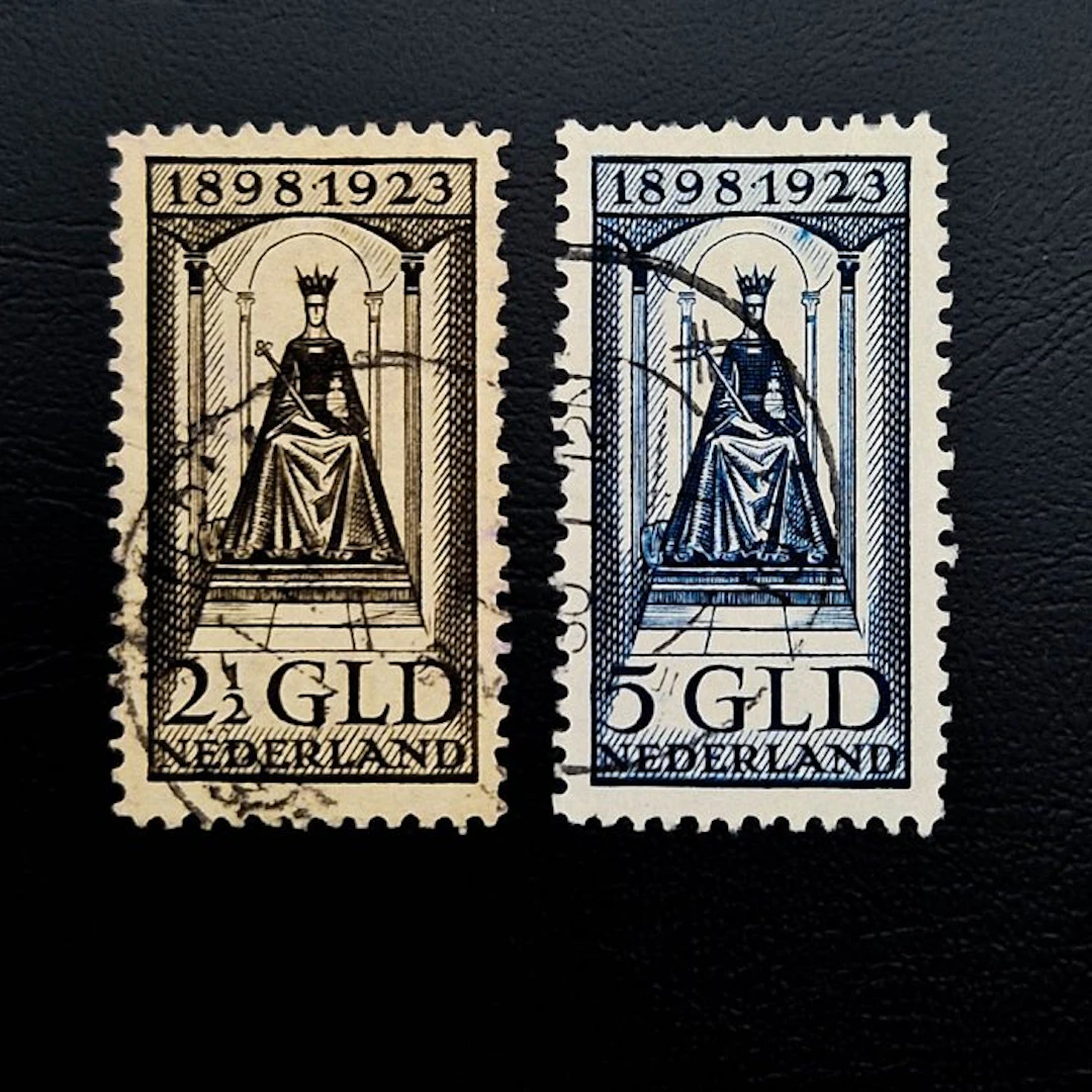 Netherlands 1923 - Top values Government Jubilee...