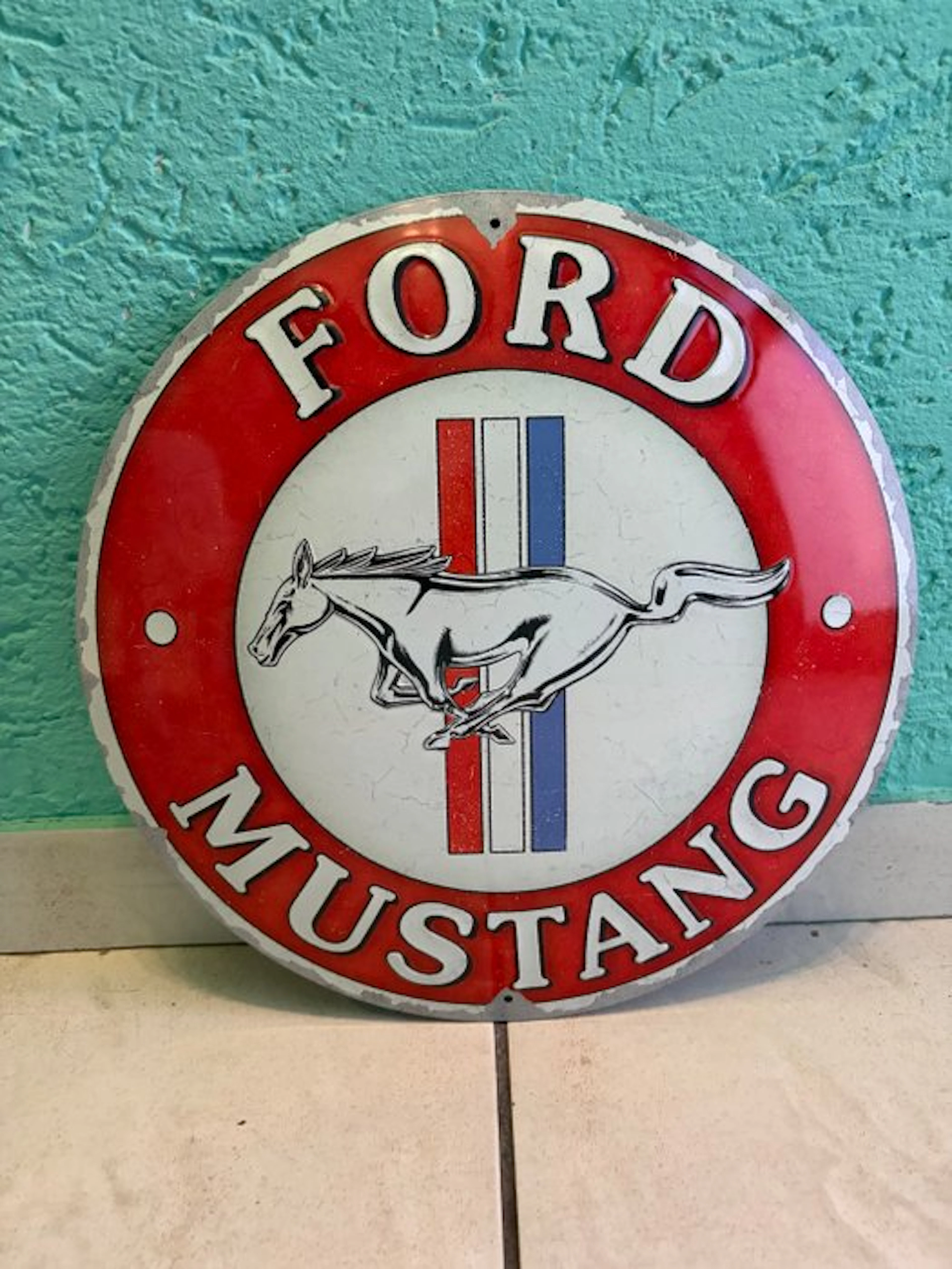 Ford - Ford Mustang - Sign - Metal