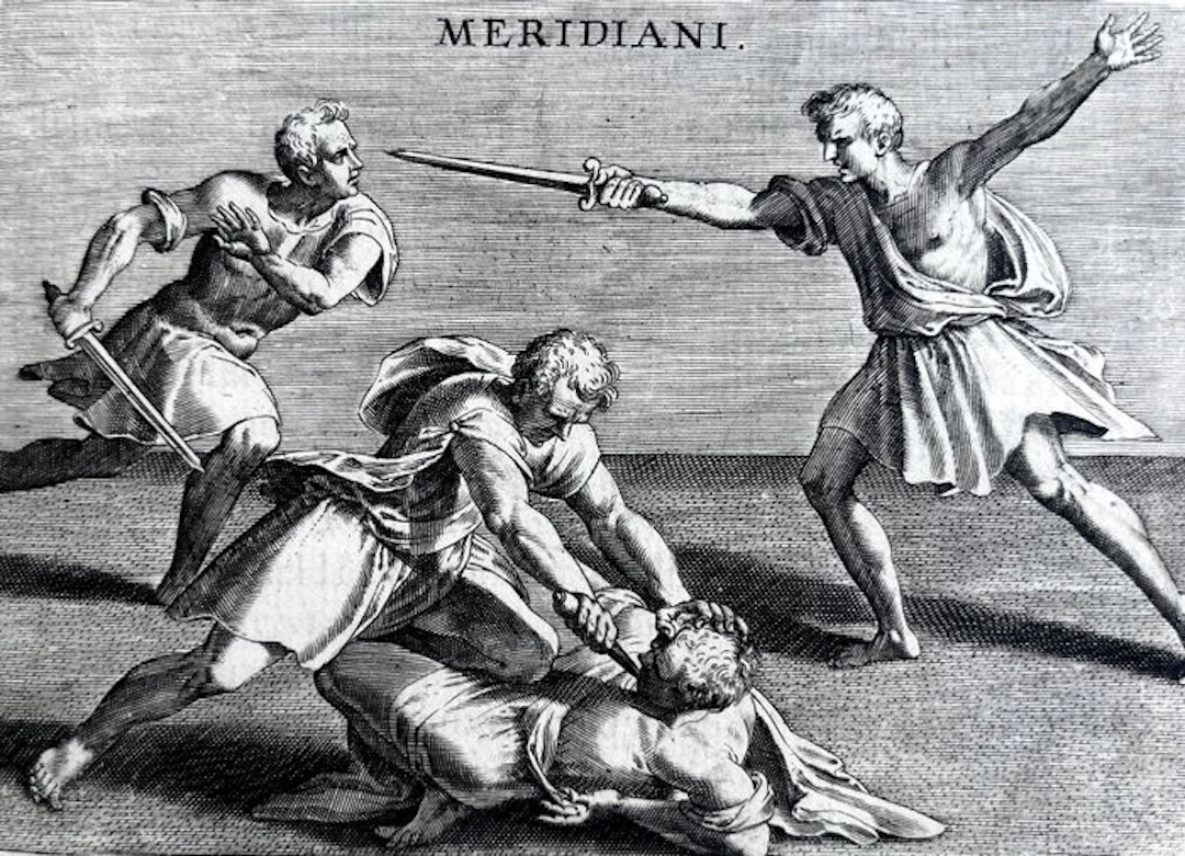 Justus Lipsius - Saturnalium sermonum libri duo, qui de gladiatoribus - 1598