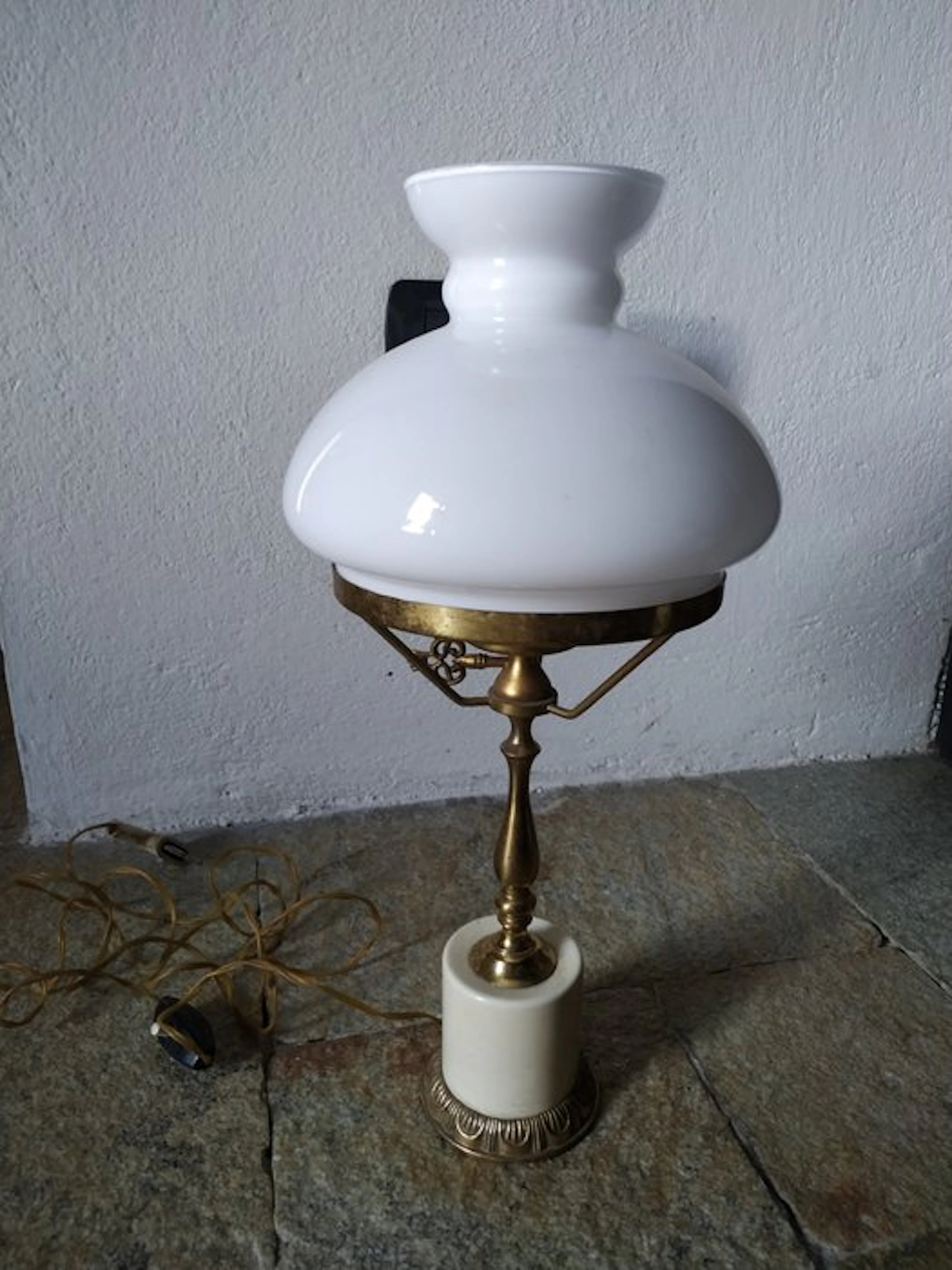 Table lamp - Gilt brass - In brass