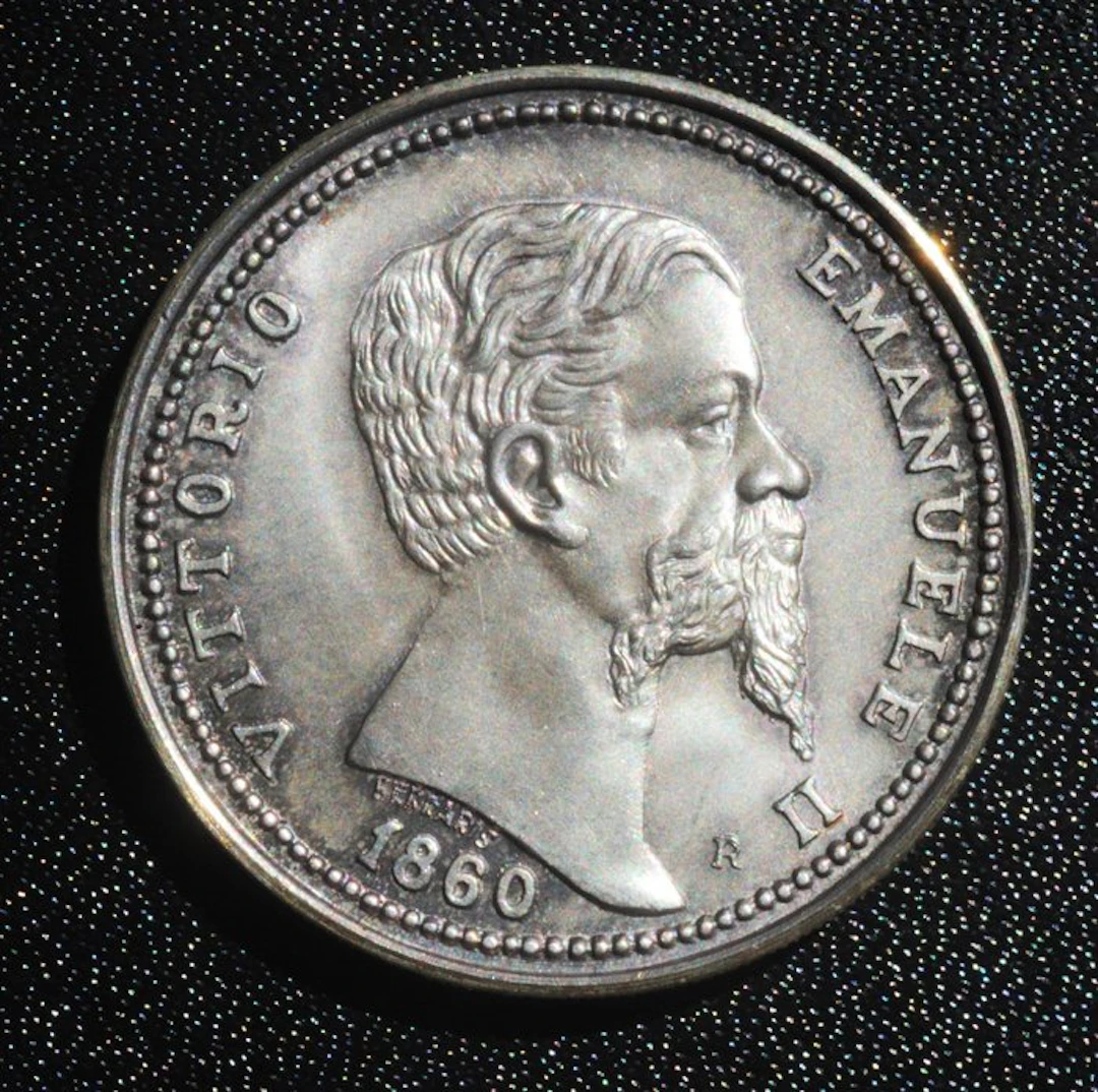 Italy. Medaglia 5 Lire Governo Provvisorio - 24 gr Ag .925 (No reserve price)